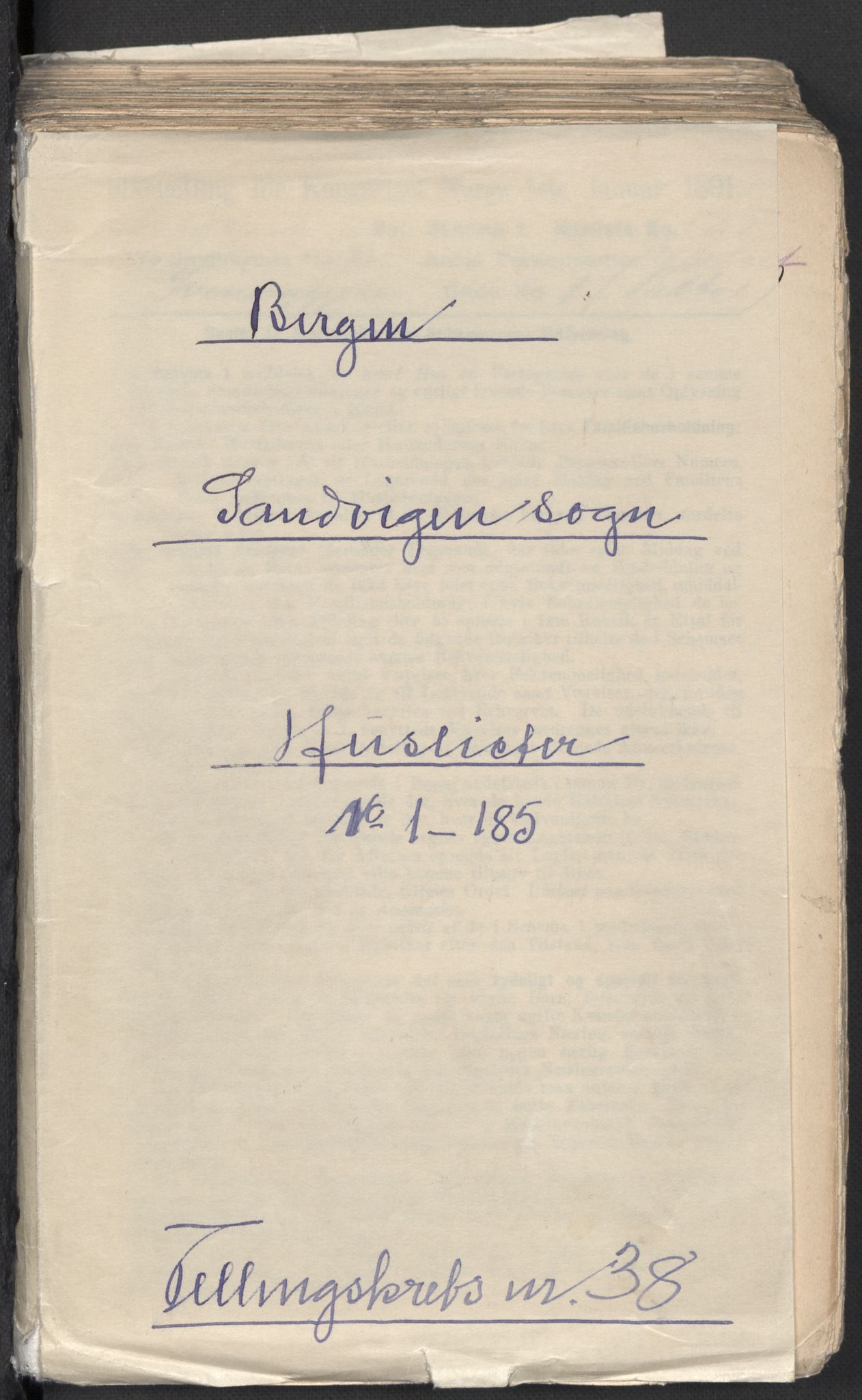 RA, 1891 Census for 1301 Bergen, 1891, p. 6075