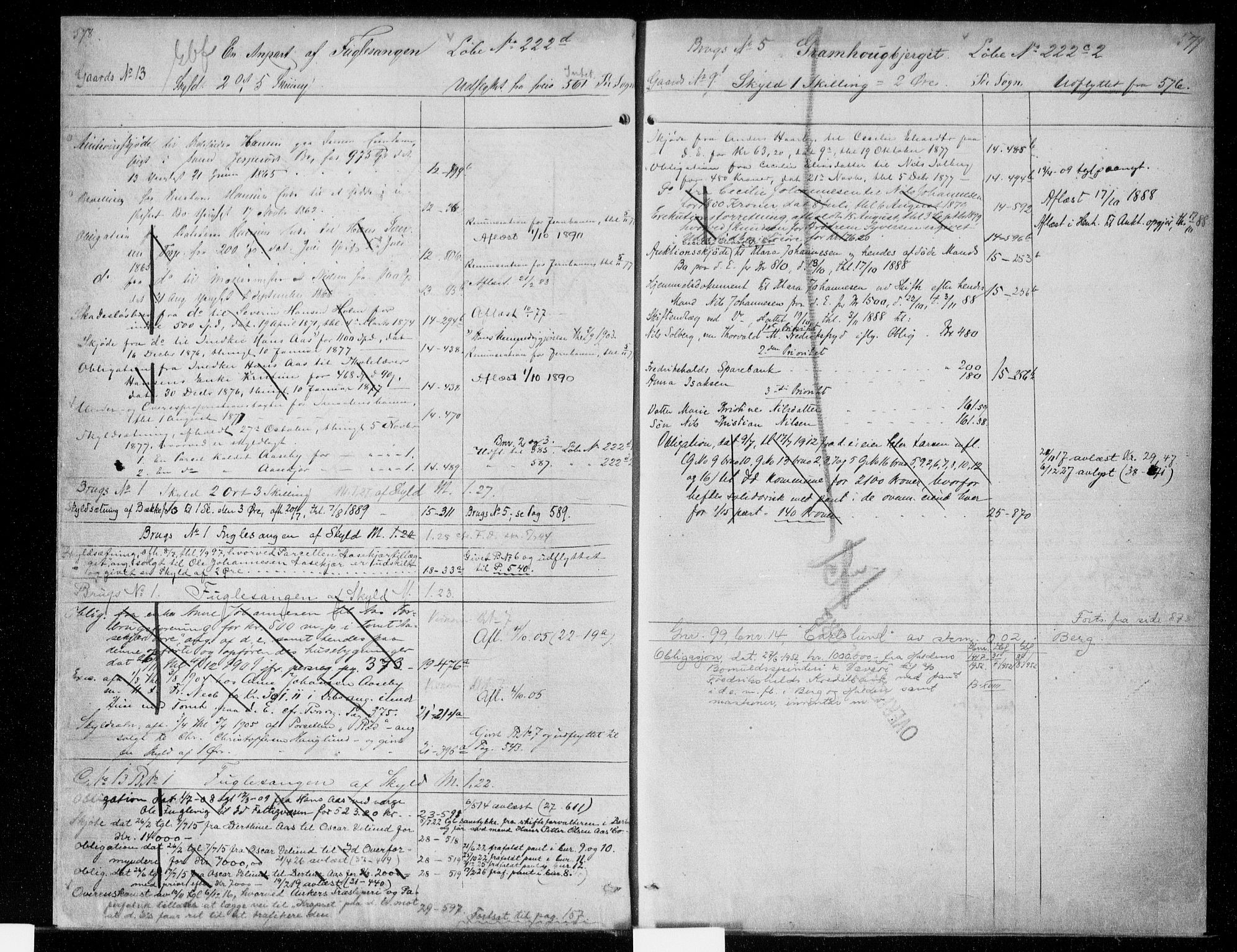Idd og Marker sorenskriveri, AV/SAO-A-10283/G/Ga/Gac/L0005b: Mortgage register no. II 5b, 1811-1953, p. 578-579