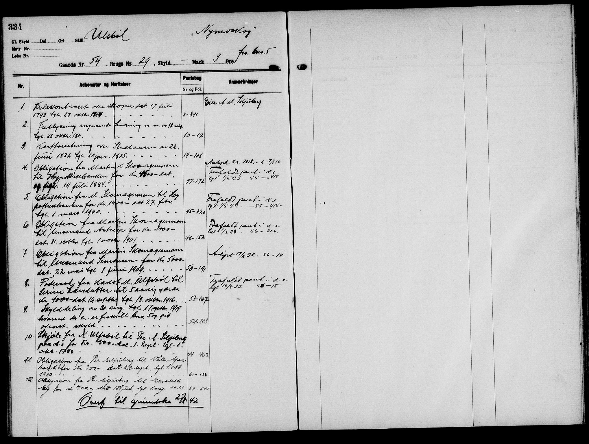 Solør tingrett, AV/SAH-TING-008/H/Ha/Hak/L0004: Mortgage register no. IV, 1900-1935, p. 334