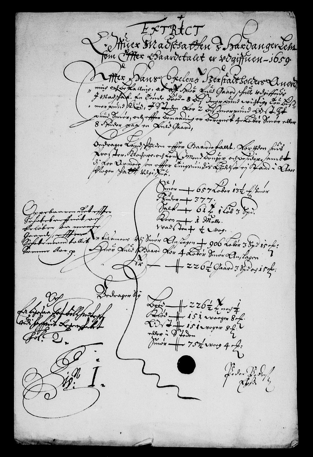 Rentekammeret inntil 1814, Reviderte regnskaper, Lensregnskaper, AV/RA-EA-5023/R/Rb/Rbt/L0147: Bergenhus len, 1653-1661