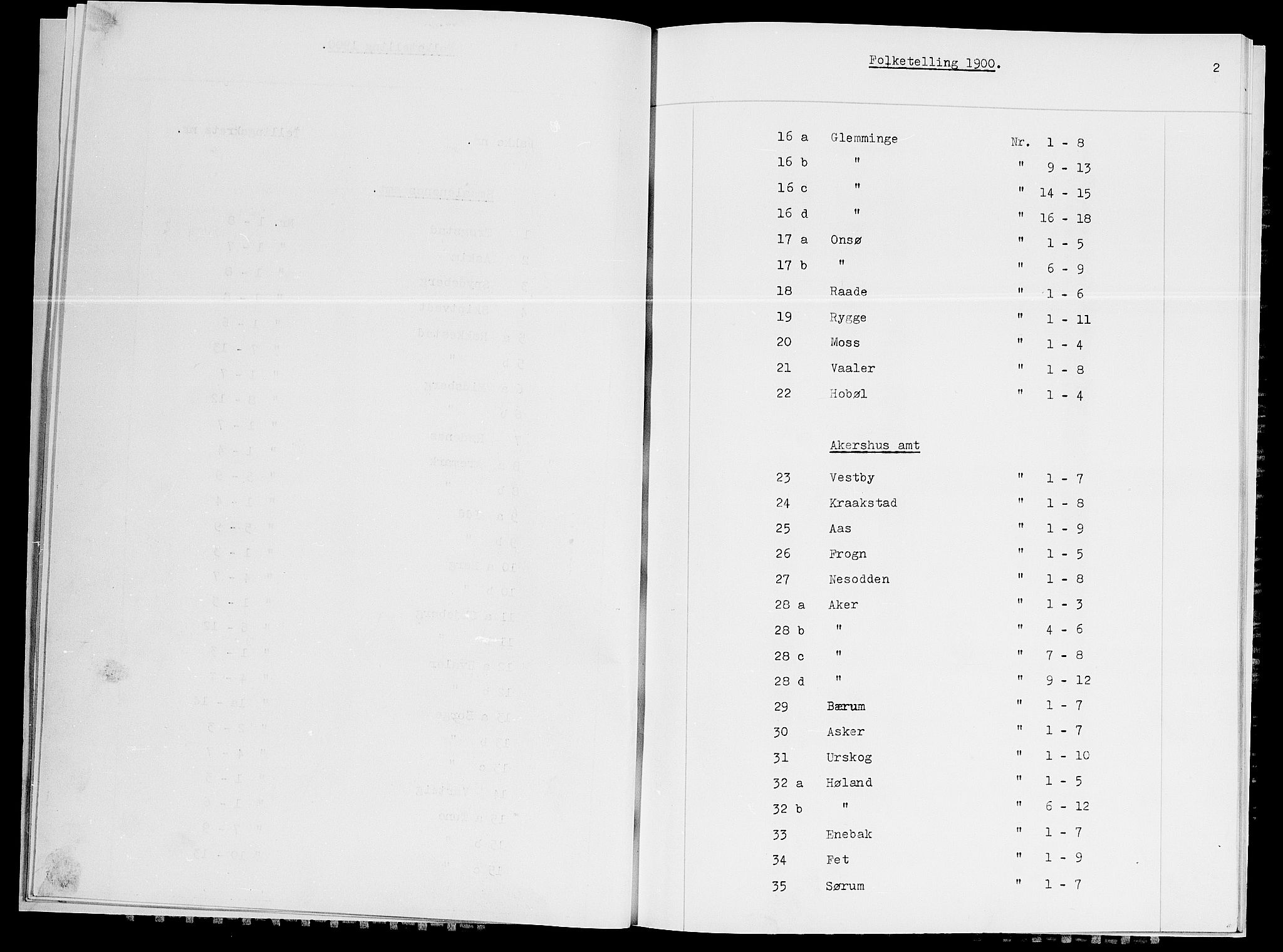 SAO, 1900 census for Asker, 1900, p. 28