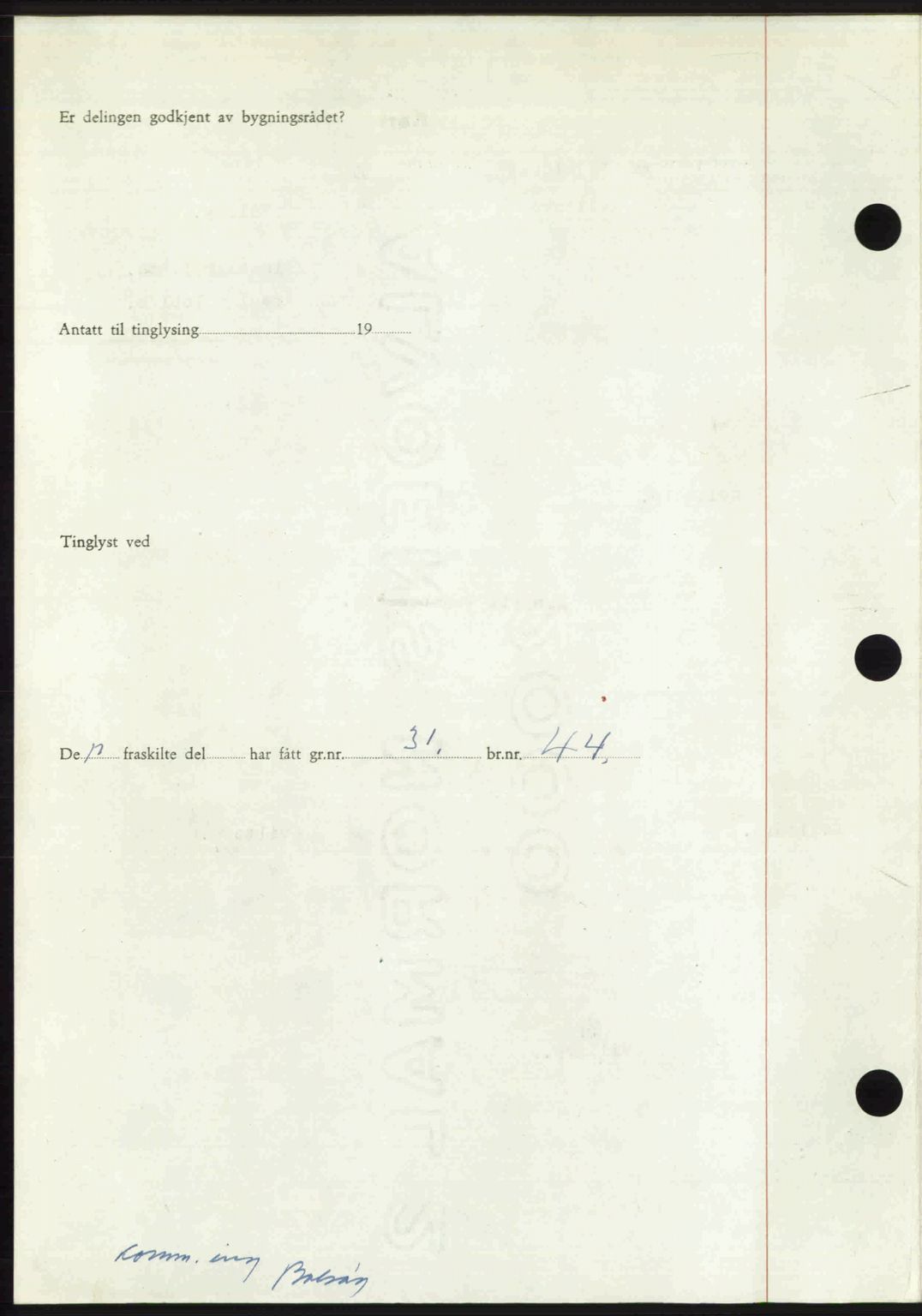 Romsdal sorenskriveri, AV/SAT-A-4149/1/2/2C: Mortgage book no. A28, 1948-1949, Diary no: : 297/1949