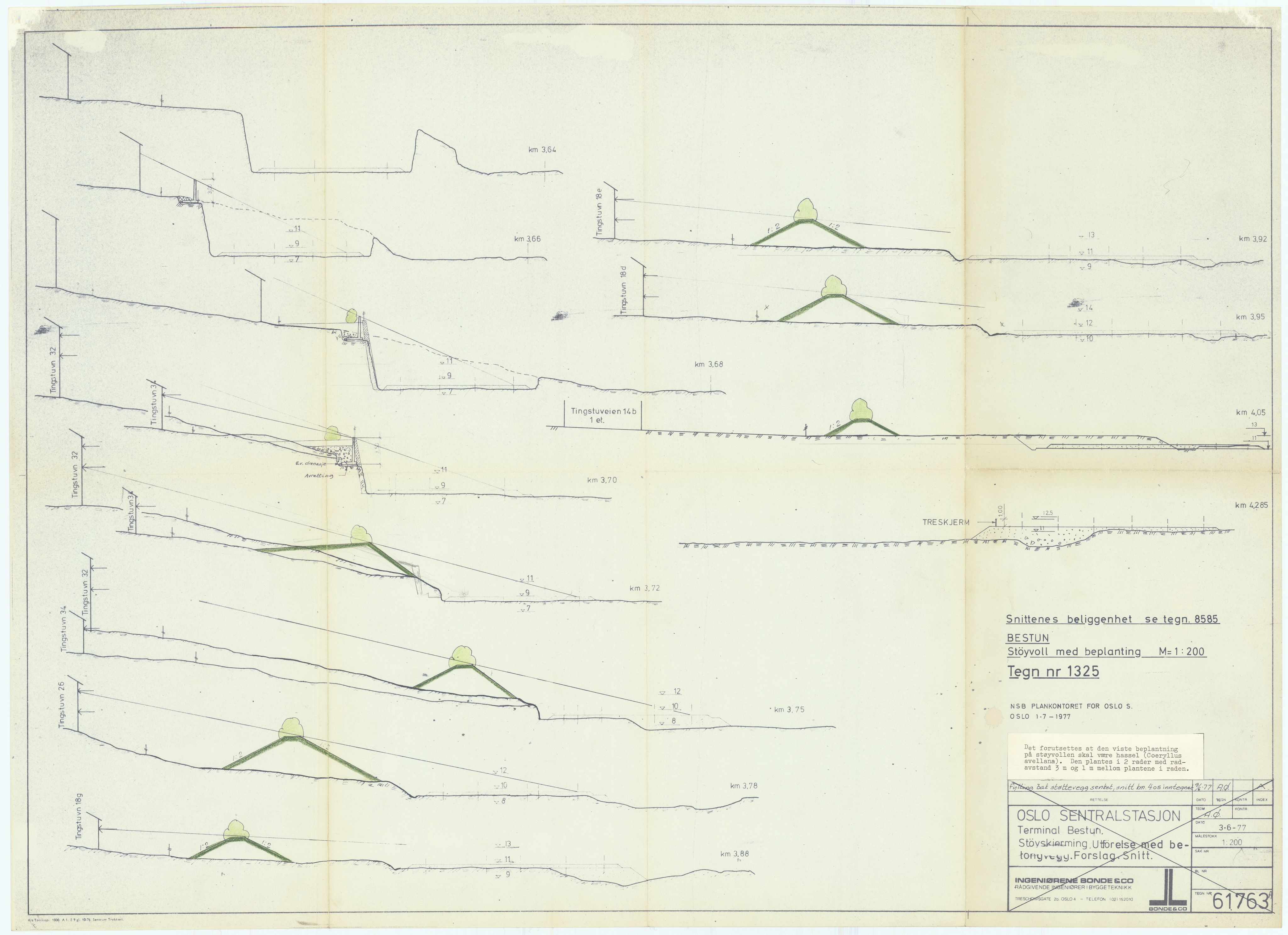 Norges statsbaner, Hovedadministrasjonen, Plankontoret for Oslo S, AV/RA-S-5410/D/L0168: Driftsbanegården. Øvrige driftsbanegårder, 1917-1978, p. 108