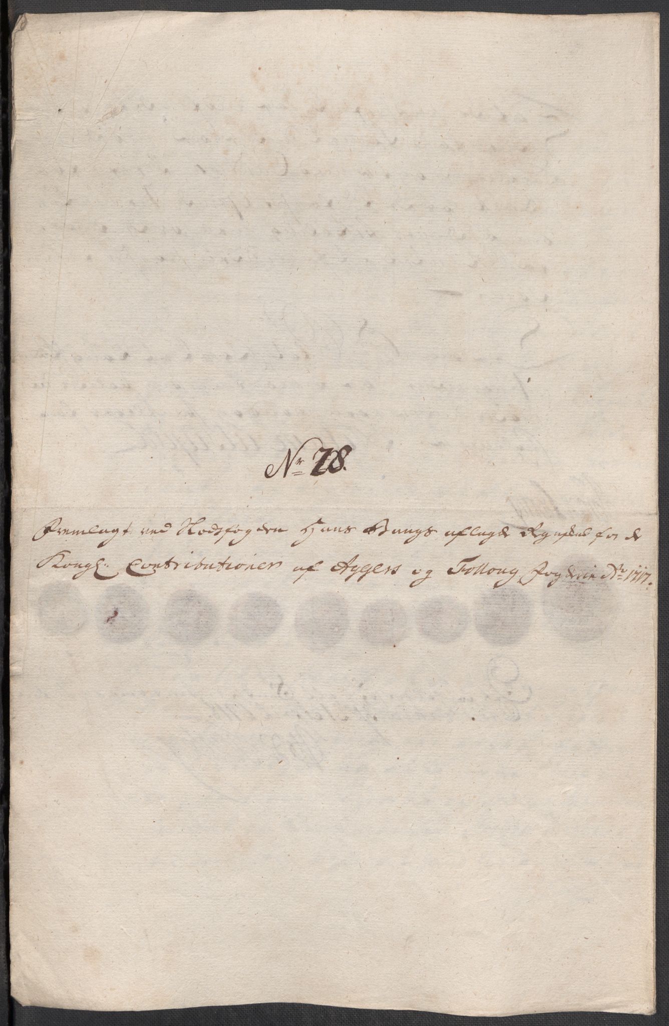 Rentekammeret inntil 1814, Reviderte regnskaper, Fogderegnskap, AV/RA-EA-4092/R10/L0455: Fogderegnskap Aker og Follo, 1717, p. 272