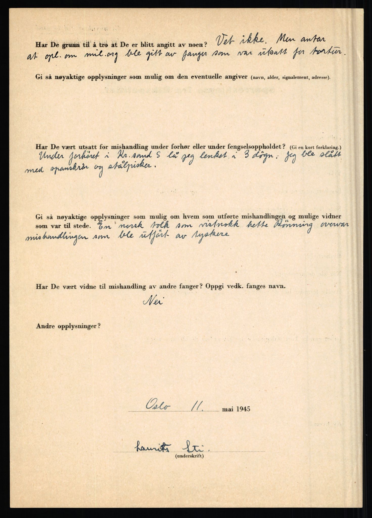 Rikspolitisjefen, AV/RA-S-1560/L/L0016: Sti, Lauritz - Tettum, Karl August, 1940-1945, p. 2