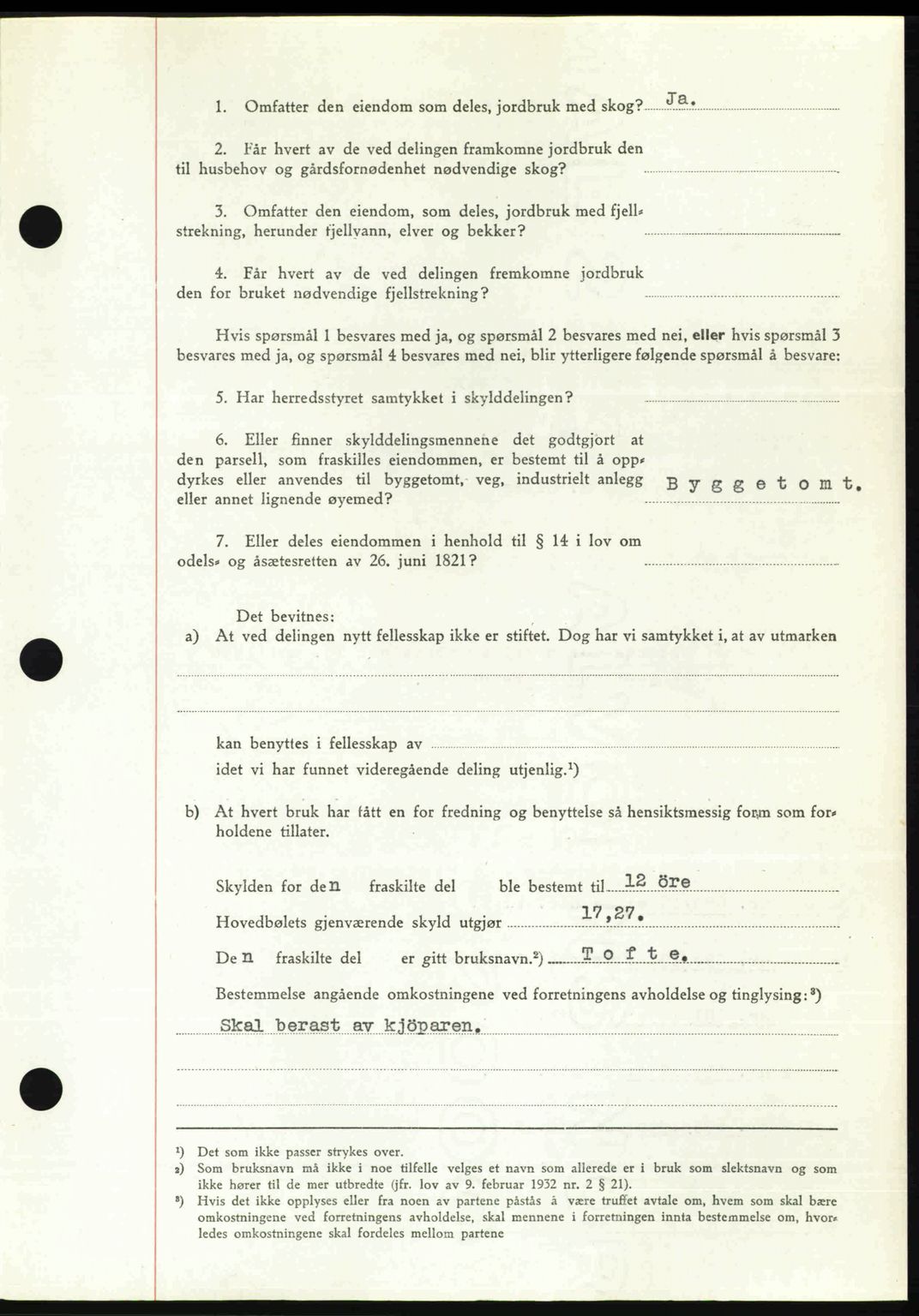 Nedenes sorenskriveri, AV/SAK-1221-0006/G/Gb/Gba/L0062: Mortgage book no. A14, 1949-1950, Diary no: : 688/1950