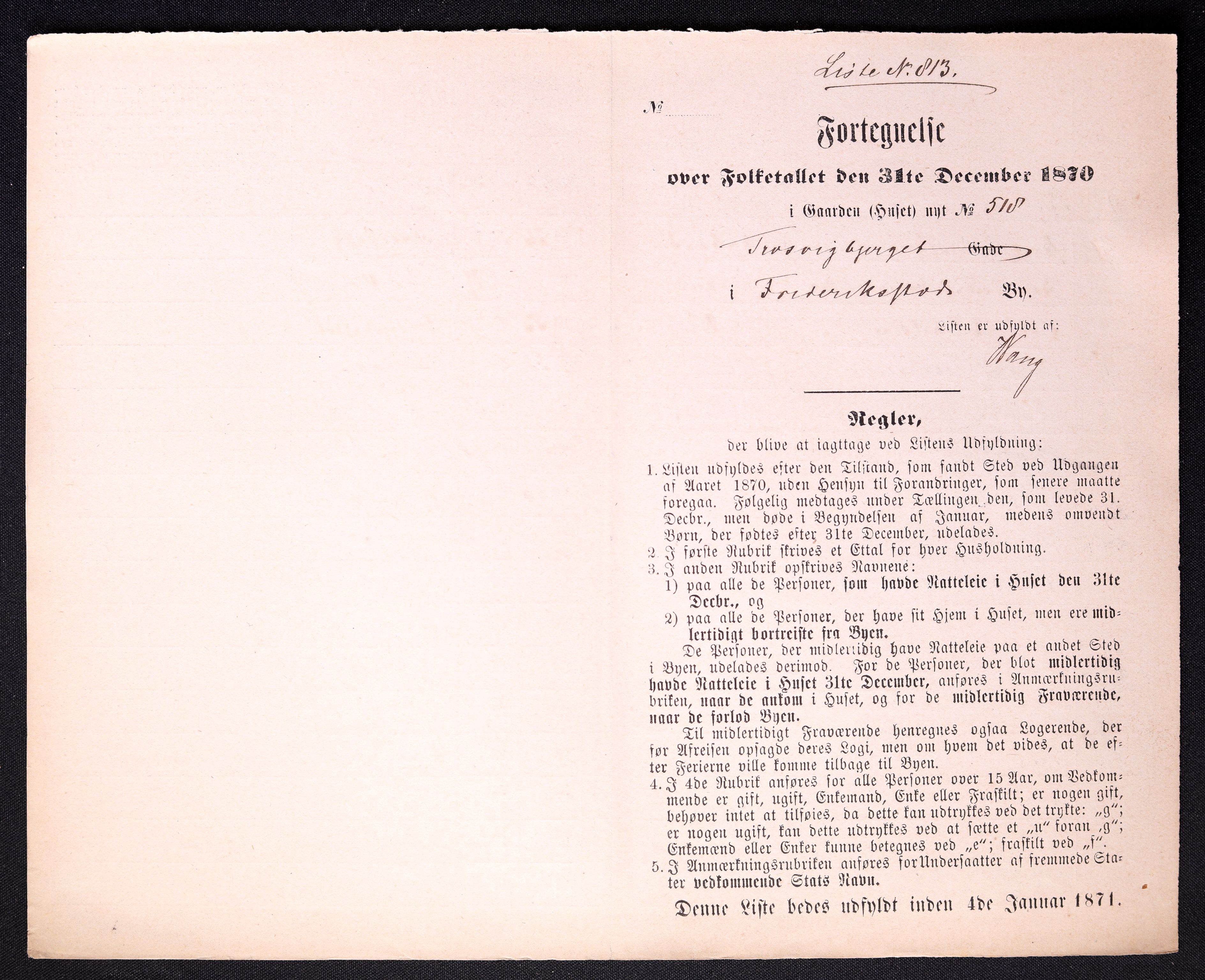 RA, 1870 census for 0103 Fredrikstad, 1870, p. 1629