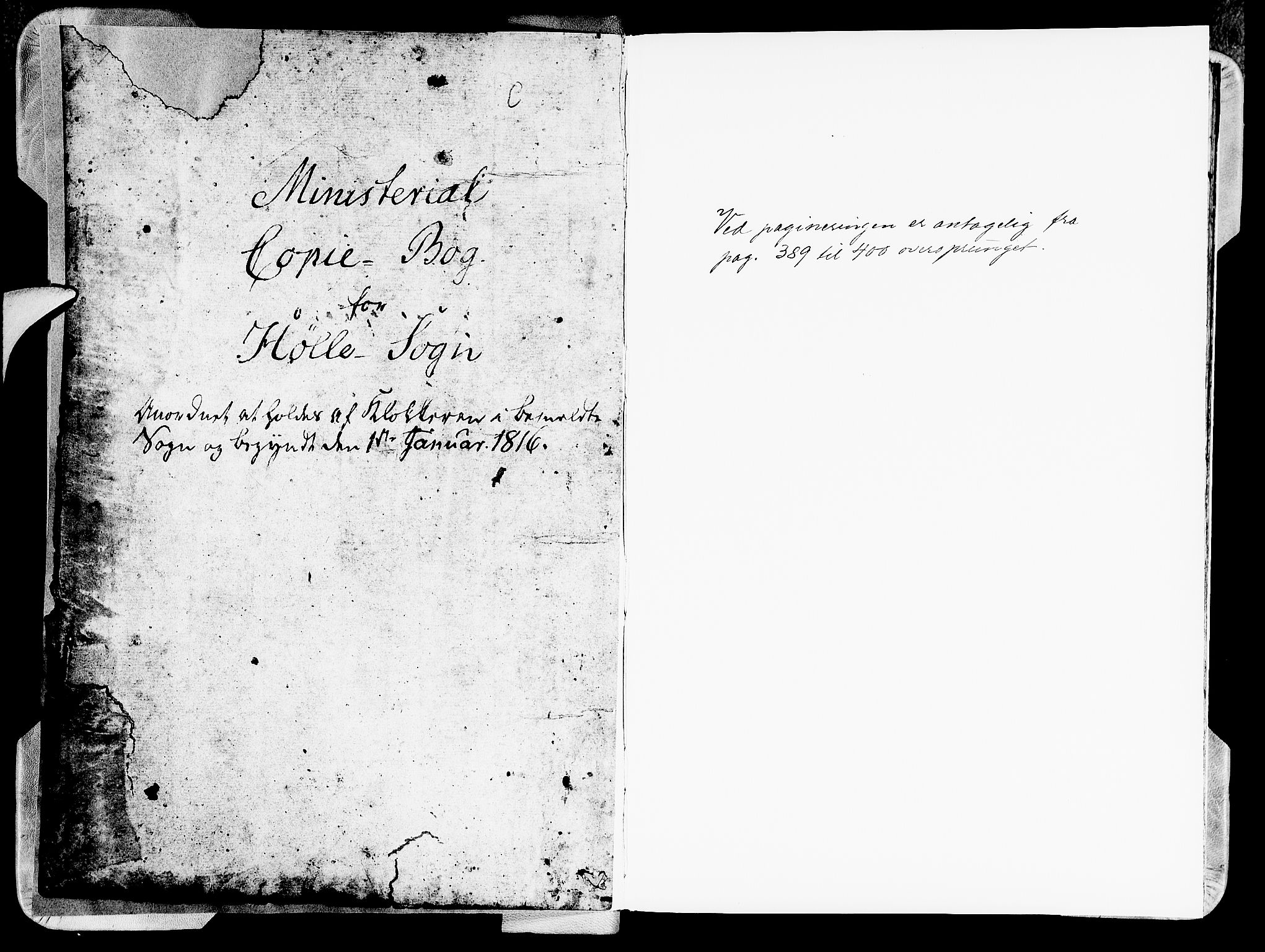 Strand sokneprestkontor, AV/SAST-A-101828/H/Ha/Hab/L0002: Parish register (copy) no. B 2, 1816-1854