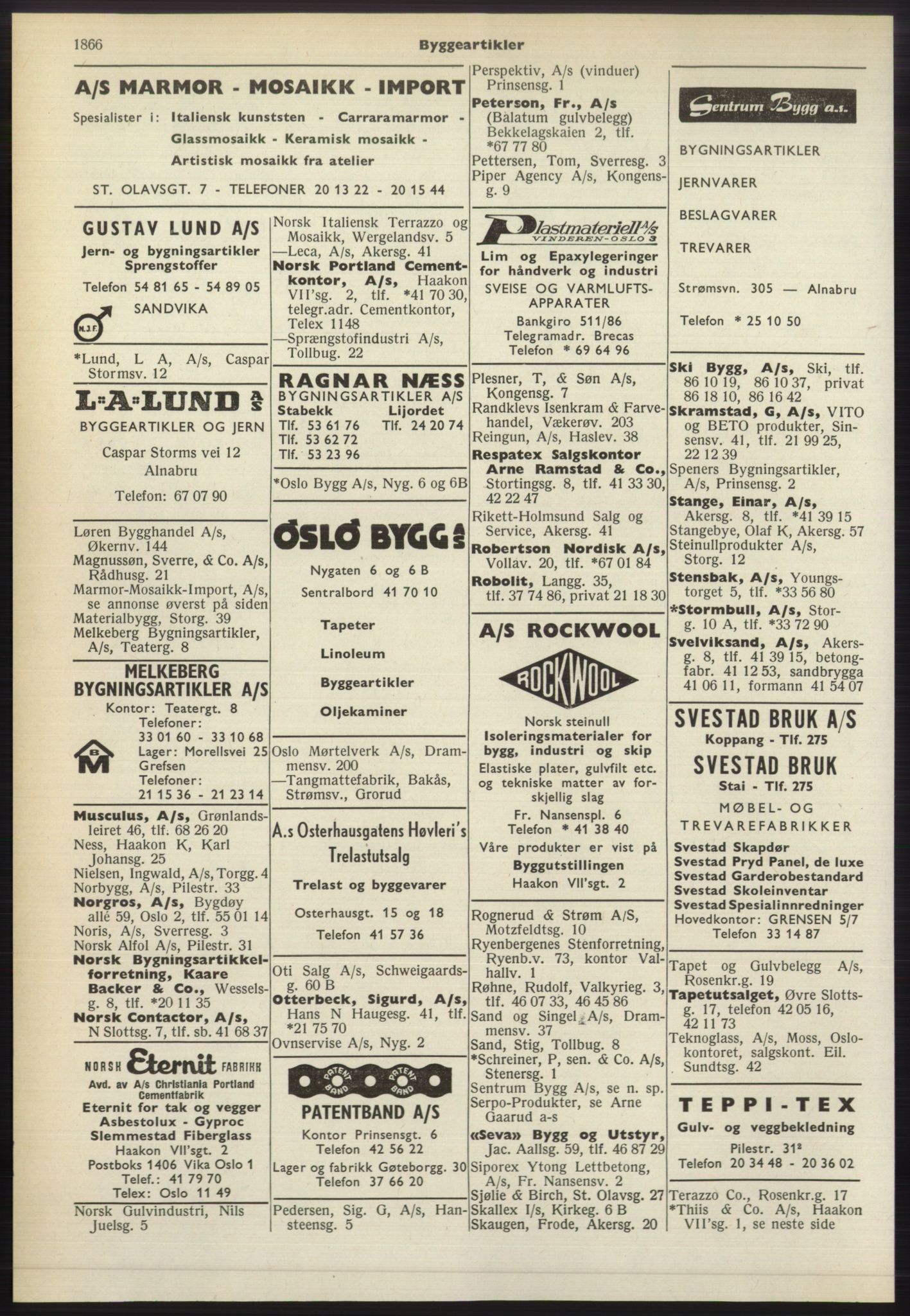 Kristiania/Oslo adressebok, PUBL/-, 1965-1966, p. 1866