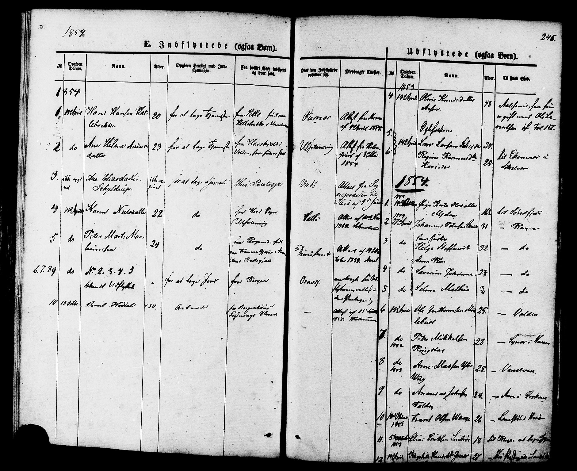 Ministerialprotokoller, klokkerbøker og fødselsregistre - Møre og Romsdal, AV/SAT-A-1454/509/L0105: Parish register (official) no. 509A03, 1848-1882, p. 246