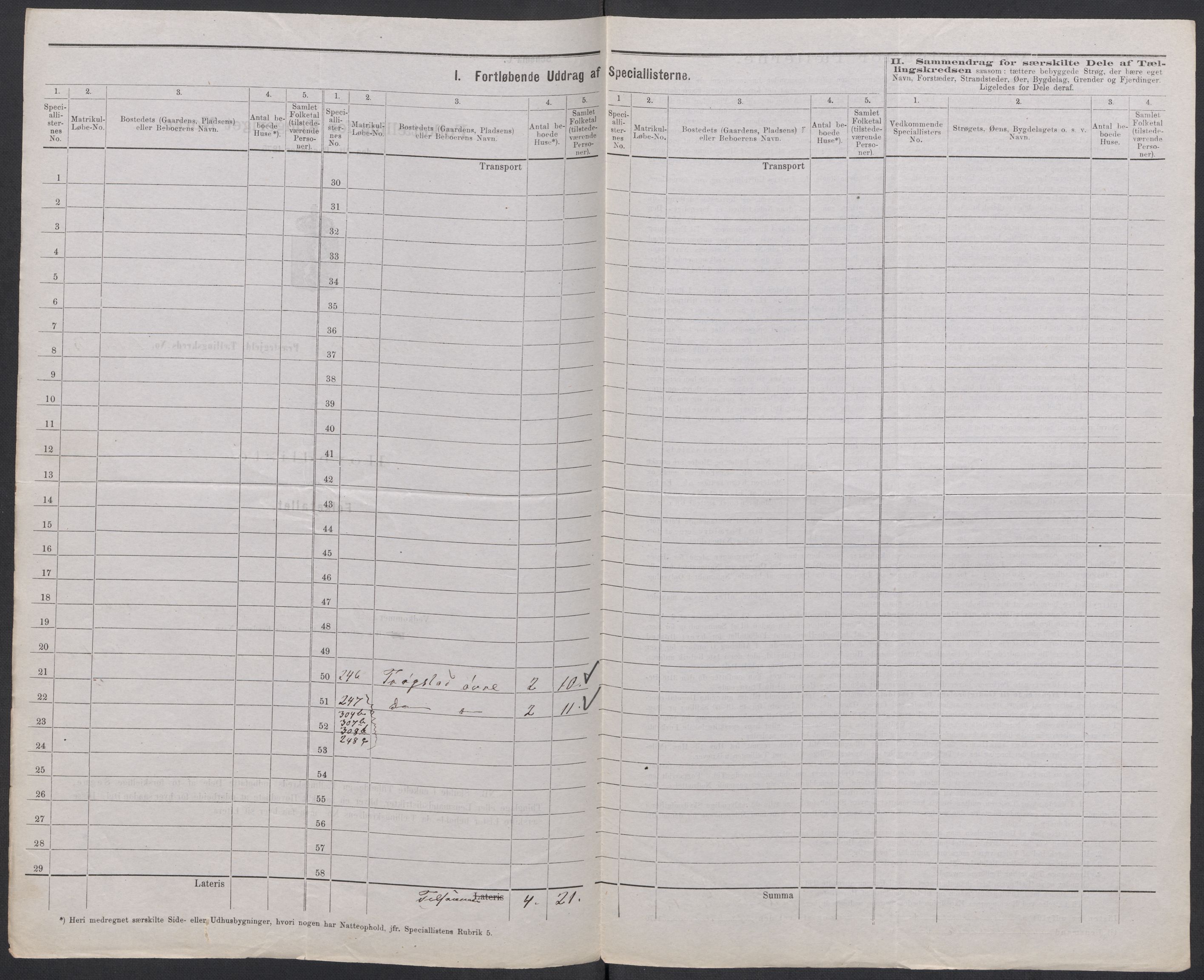 RA, 1875 census for 0235P Ullensaker, 1875, p. 5