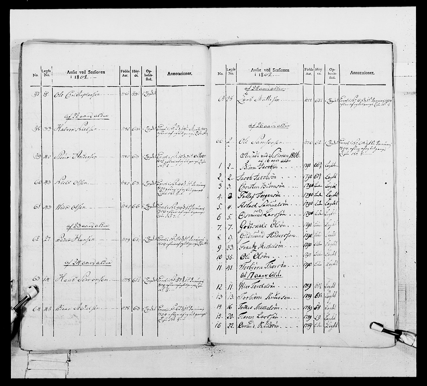 Generalitets- og kommissariatskollegiet, Det kongelige norske kommissariatskollegium, AV/RA-EA-5420/E/Eh/L0109: Vesterlenske nasjonale infanteriregiment, 1806, p. 403