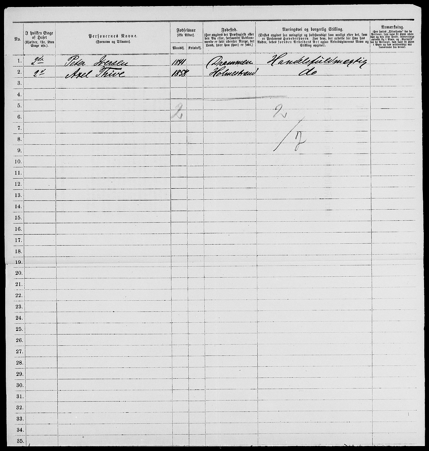 RA, 1885 census for 0301 Kristiania, 1885, p. 4143