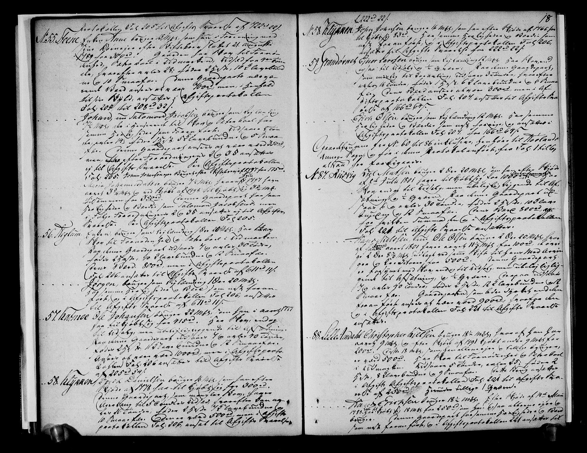 Rentekammeret inntil 1814, Realistisk ordnet avdeling, AV/RA-EA-4070/N/Ne/Nea/L0153: Namdalen fogderi. Deliberasjonsprotokoll, 1803, p. 19