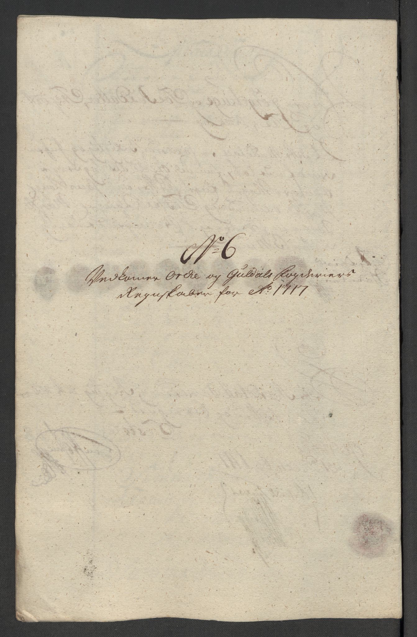 Rentekammeret inntil 1814, Reviderte regnskaper, Fogderegnskap, RA/EA-4092/R60/L3969: Fogderegnskap Orkdal og Gauldal, 1717, p. 145