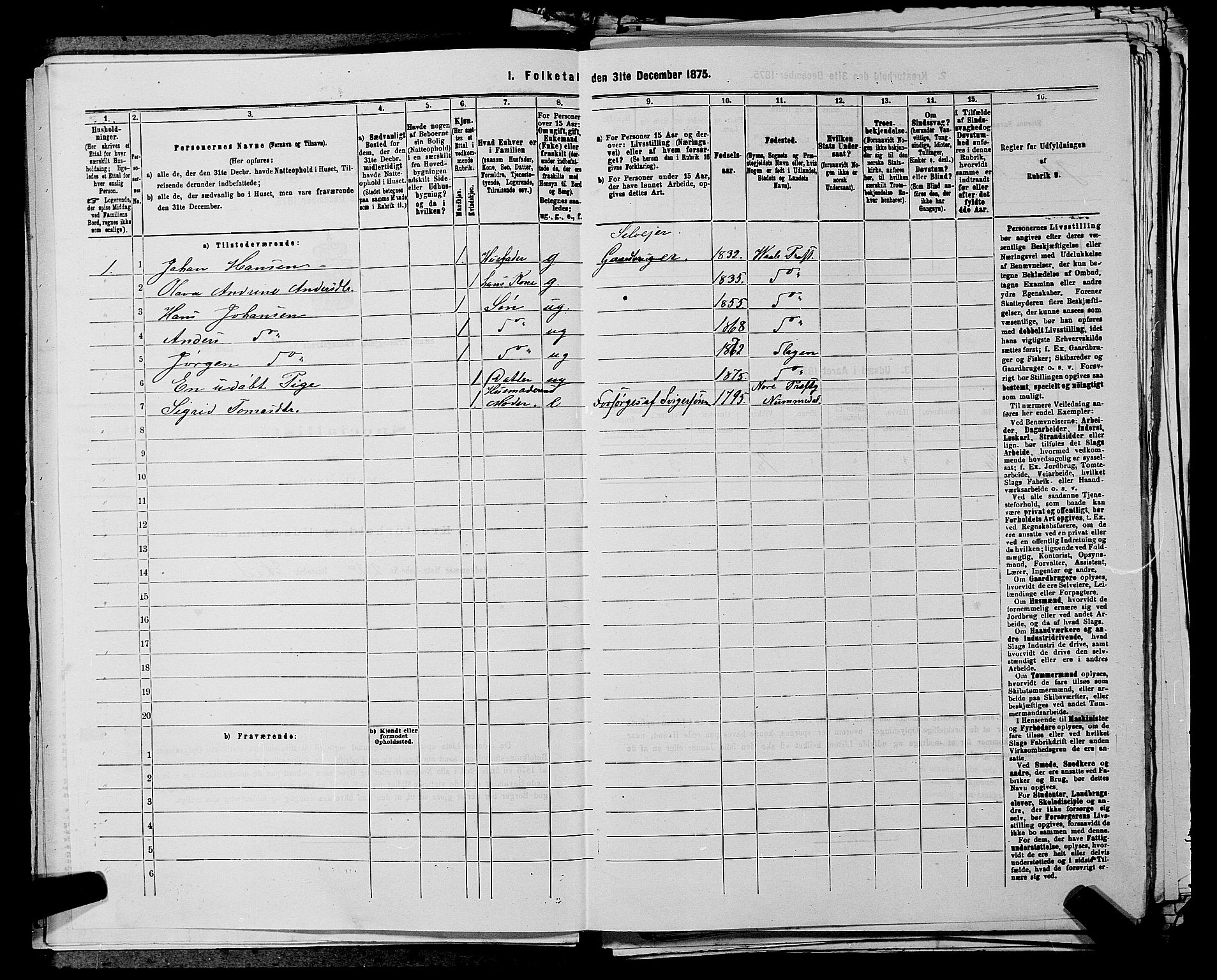 SAKO, 1875 census for 0721P Sem, 1875, p. 1156