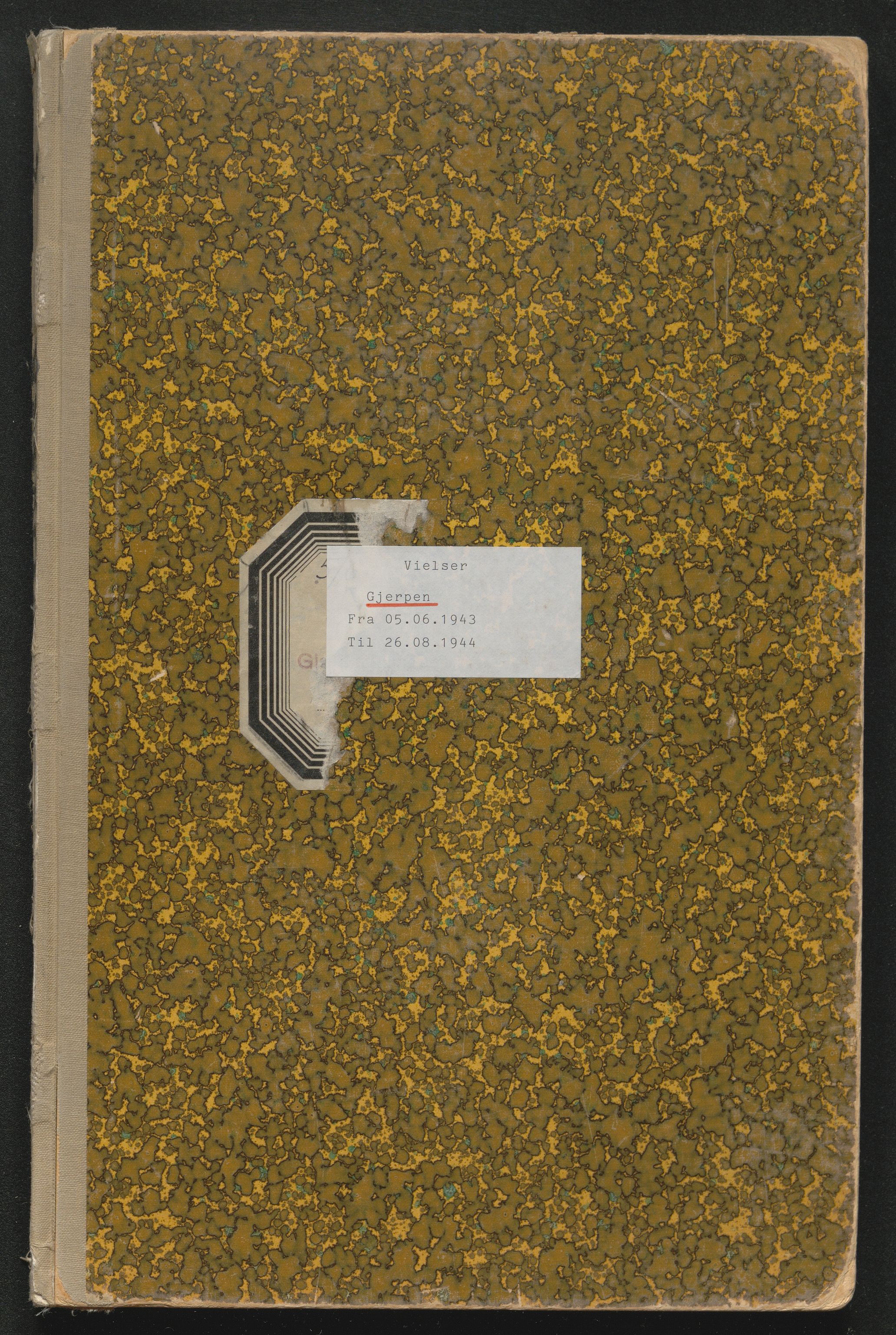 Gjerpen sorenskriveri, SAKO/A-216/L/Lb/L0001: Vigselsprotokoll, 1920-1948