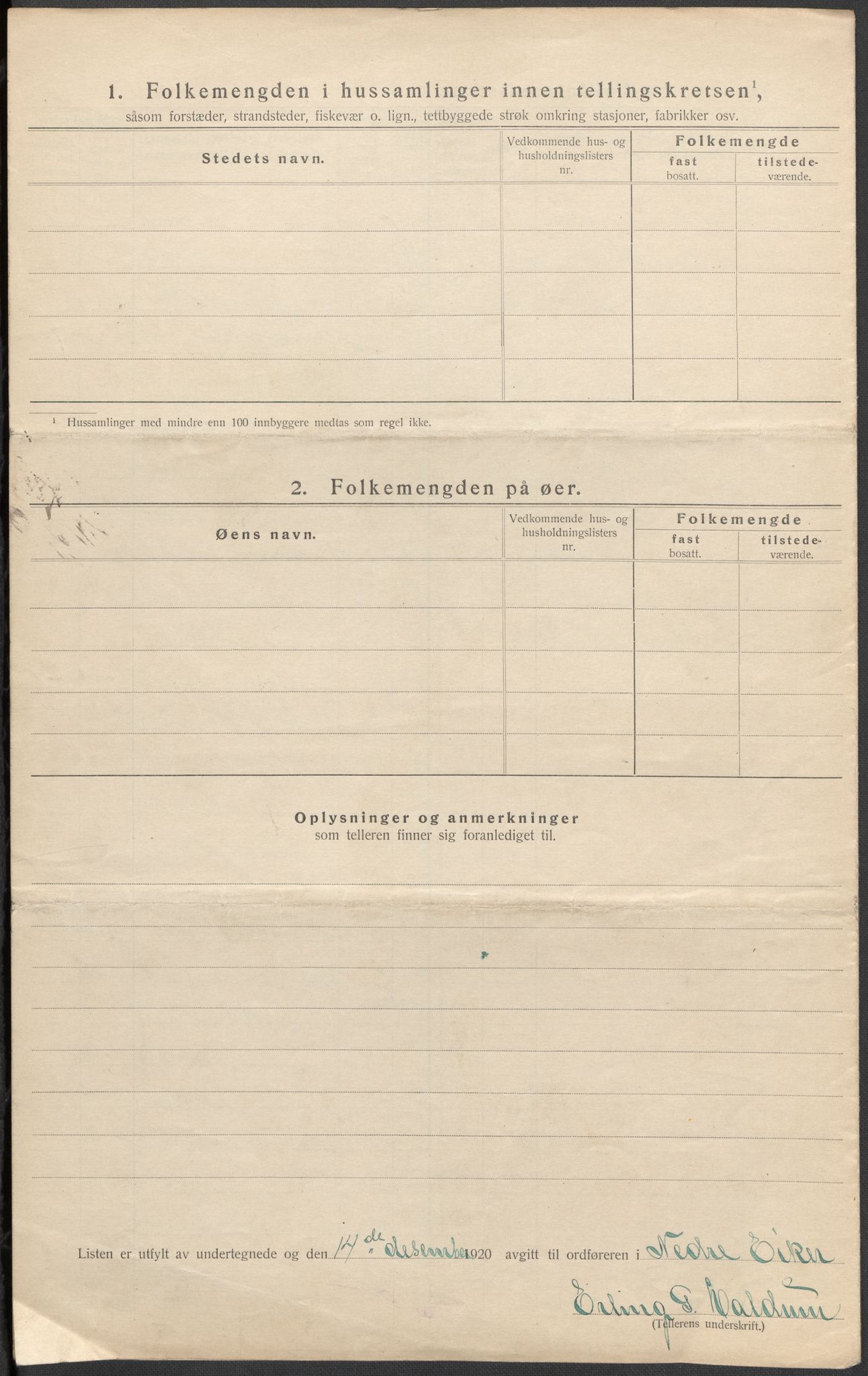 SAKO, 1920 census for Nedre Eiker, 1920, p. 51