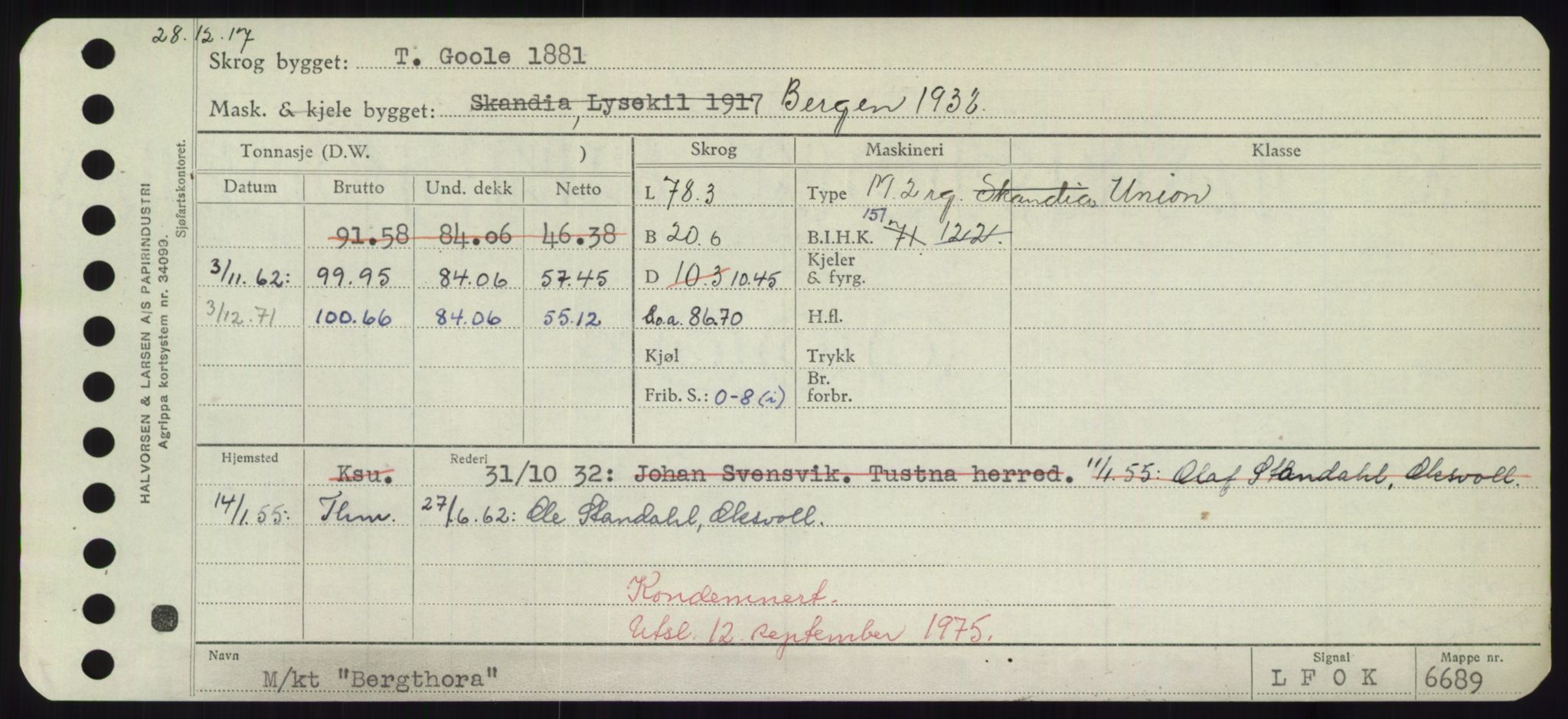 Sjøfartsdirektoratet med forløpere, Skipsmålingen, AV/RA-S-1627/H/Hd/L0003: Fartøy, B-Bev, p. 839