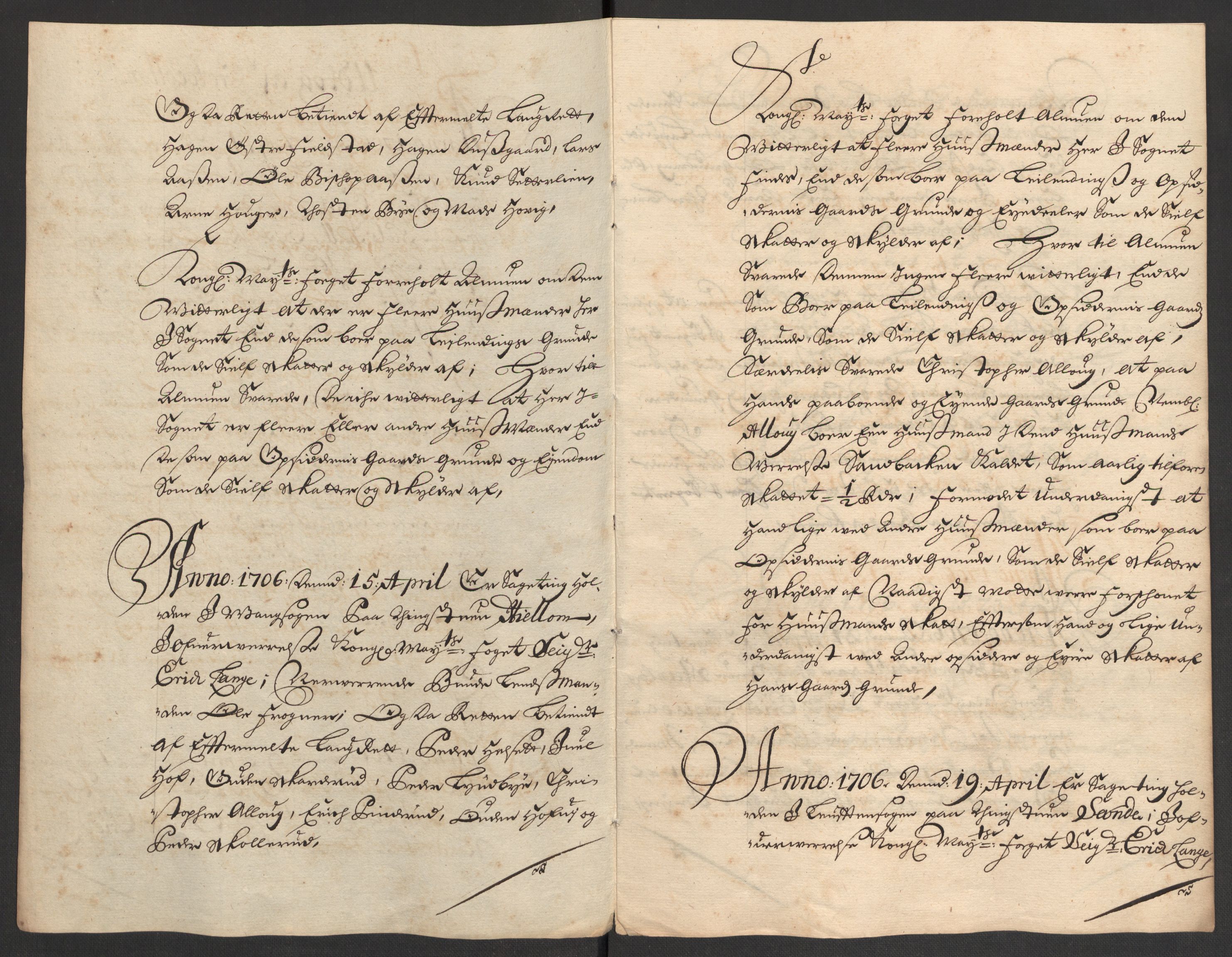 Rentekammeret inntil 1814, Reviderte regnskaper, Fogderegnskap, AV/RA-EA-4092/R16/L1043: Fogderegnskap Hedmark, 1706-1707, p. 204