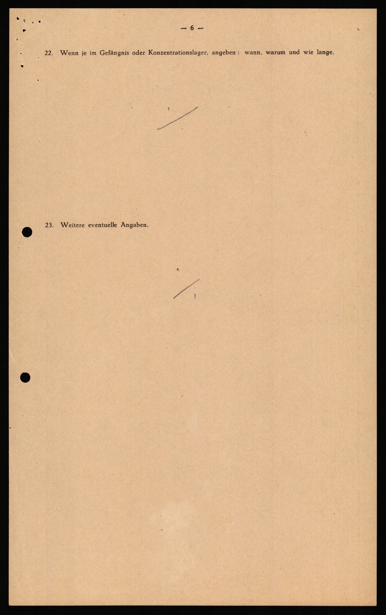 Forsvaret, Forsvarets overkommando II, AV/RA-RAFA-3915/D/Db/L0034: CI Questionaires. Tyske okkupasjonsstyrker i Norge. Tyskere., 1945-1946, p. 61