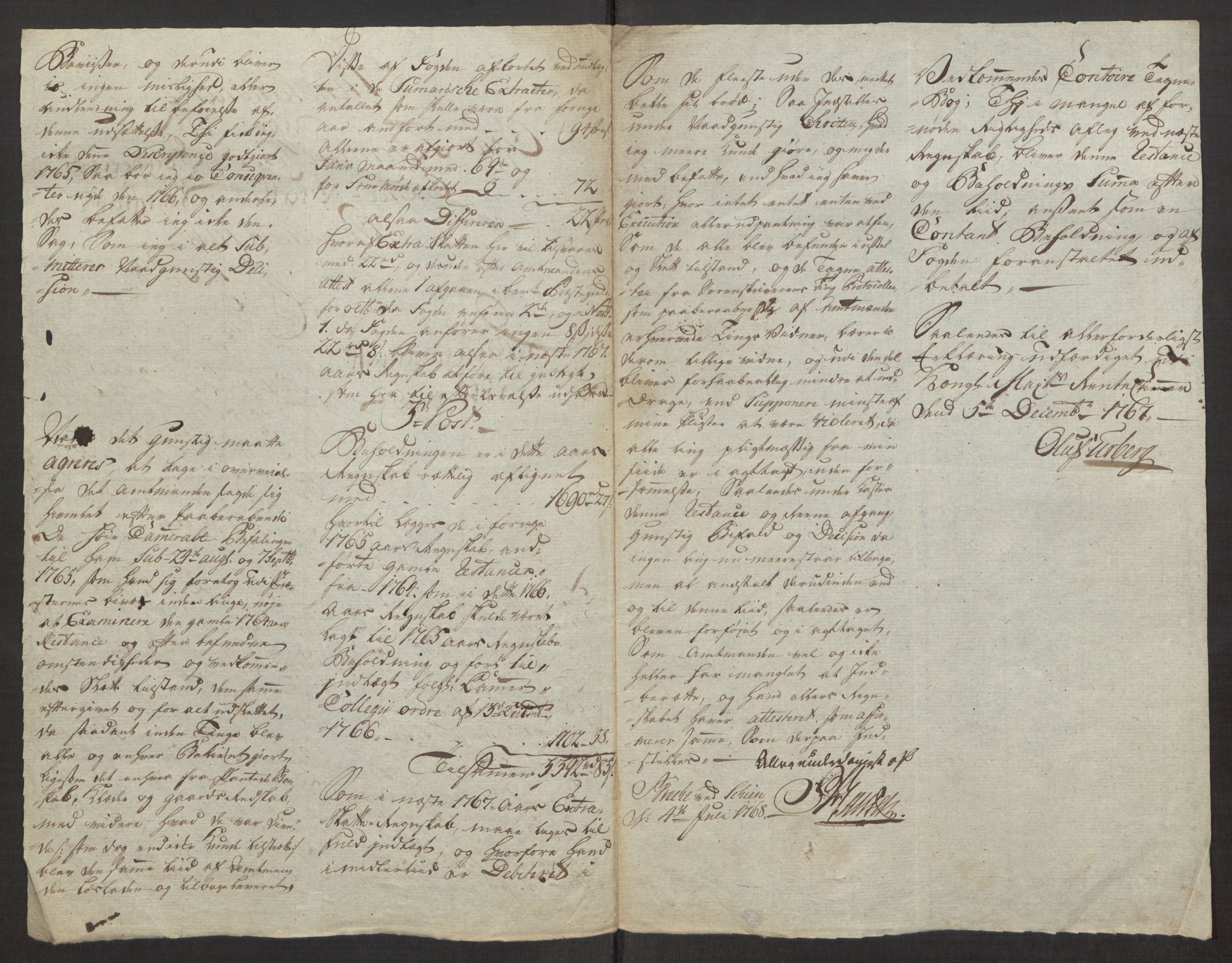 Rentekammeret inntil 1814, Reviderte regnskaper, Fogderegnskap, RA/EA-4092/R38/L2293: Ekstraskatten Øvre Telemark, 1762-1770, p. 82