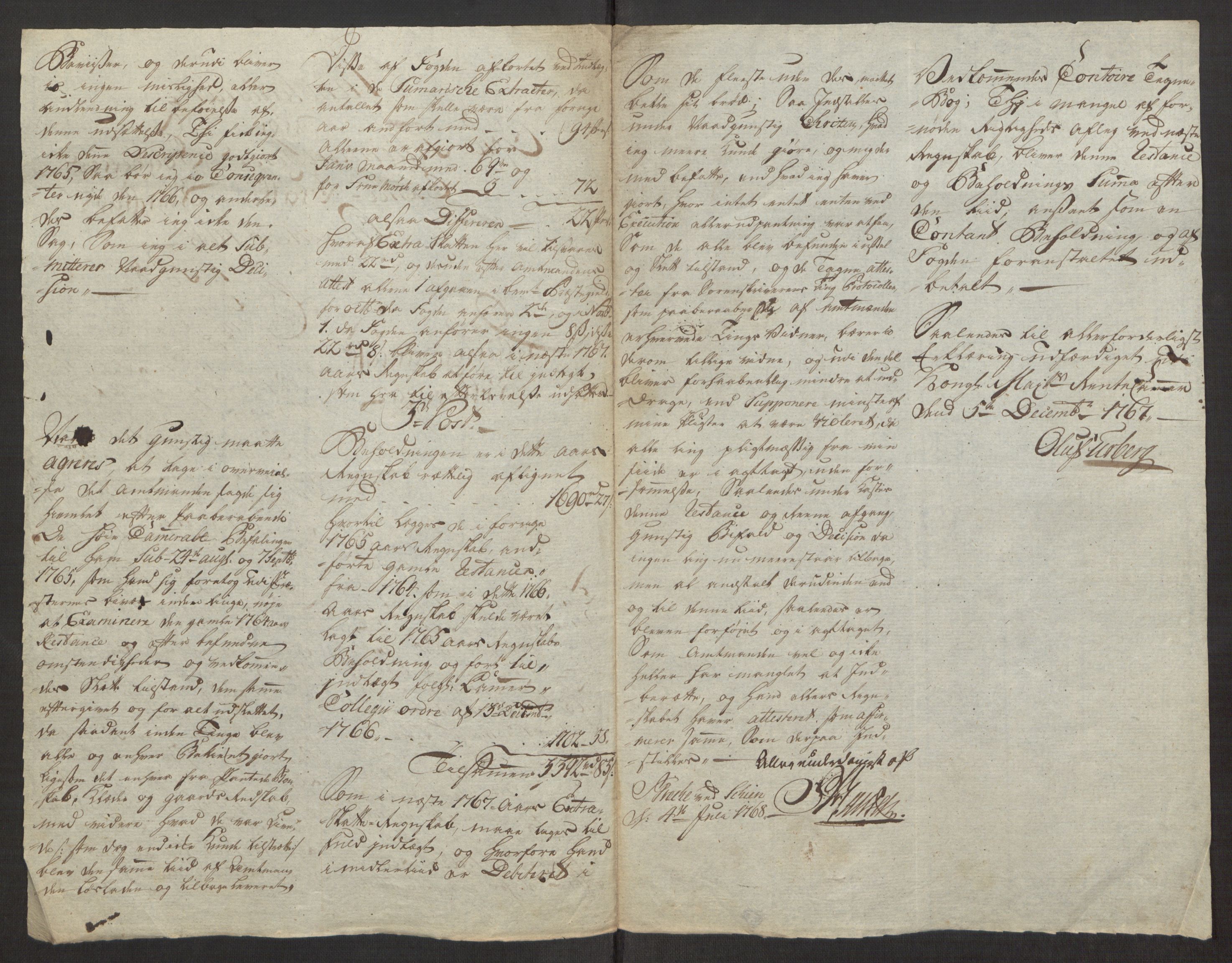 Rentekammeret inntil 1814, Reviderte regnskaper, Fogderegnskap, AV/RA-EA-4092/R38/L2293: Ekstraskatten Øvre Telemark, 1762-1770, p. 82