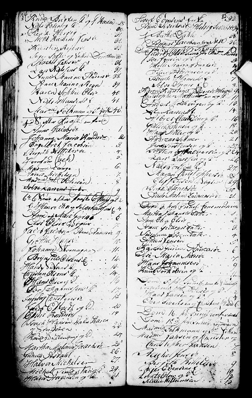 Porsgrunn kirkebøker , SAKO/A-104/G/Ga/L0001: Parish register (copy) no. I 1, 1766-1790, p. 84-85