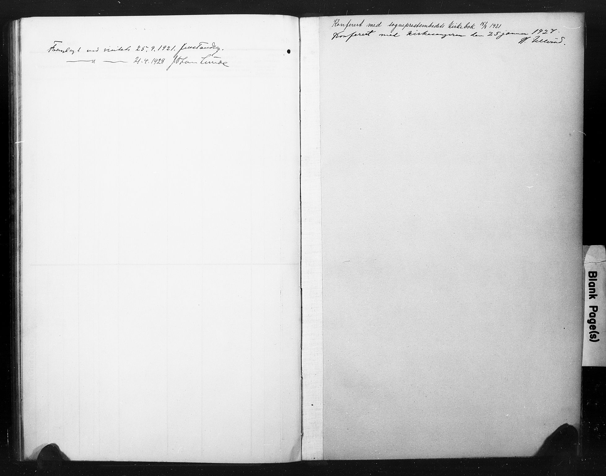 Onsøy prestekontor Kirkebøker, SAO/A-10914/G/Ga/L0004: Parish register (copy) no. I 4, 1919-1927