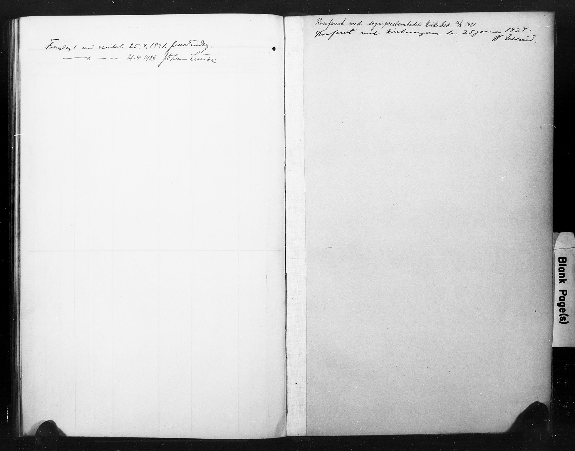 Onsøy prestekontor Kirkebøker, AV/SAO-A-10914/G/Ga/L0004: Parish register (copy) no. I 4, 1919-1927