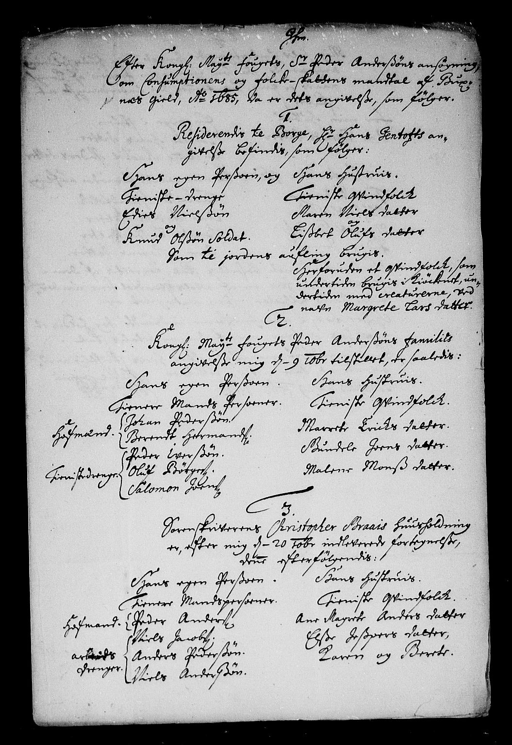 Rentekammeret inntil 1814, Reviderte regnskaper, Stiftamtstueregnskaper, Trondheim stiftamt og Nordland amt, AV/RA-EA-6044/R/Rg/L0082: Trondheim stiftamt og Nordland amt, 1685
