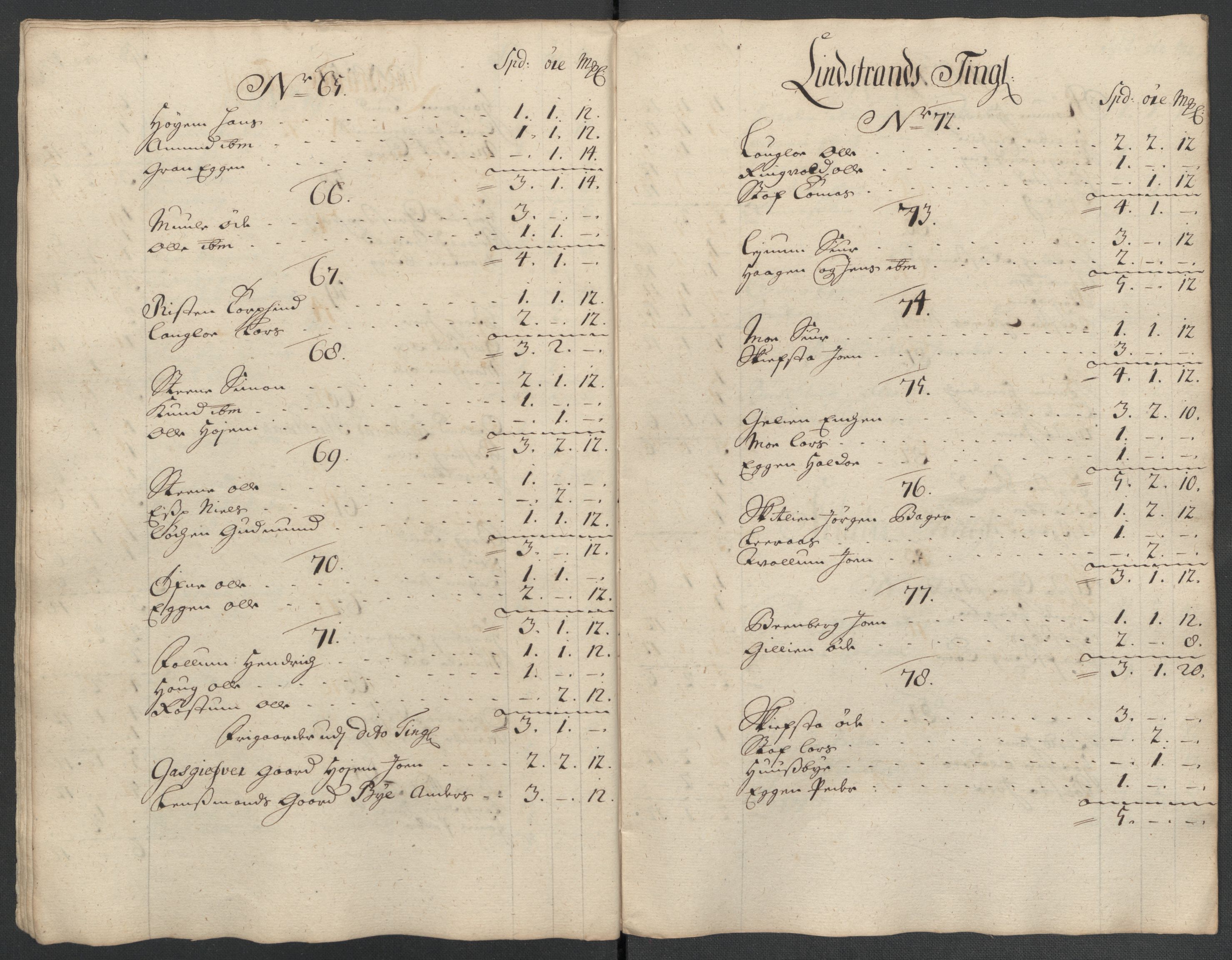 Rentekammeret inntil 1814, Reviderte regnskaper, Fogderegnskap, RA/EA-4092/R61/L4111: Fogderegnskap Strinda og Selbu, 1709-1710, p. 67