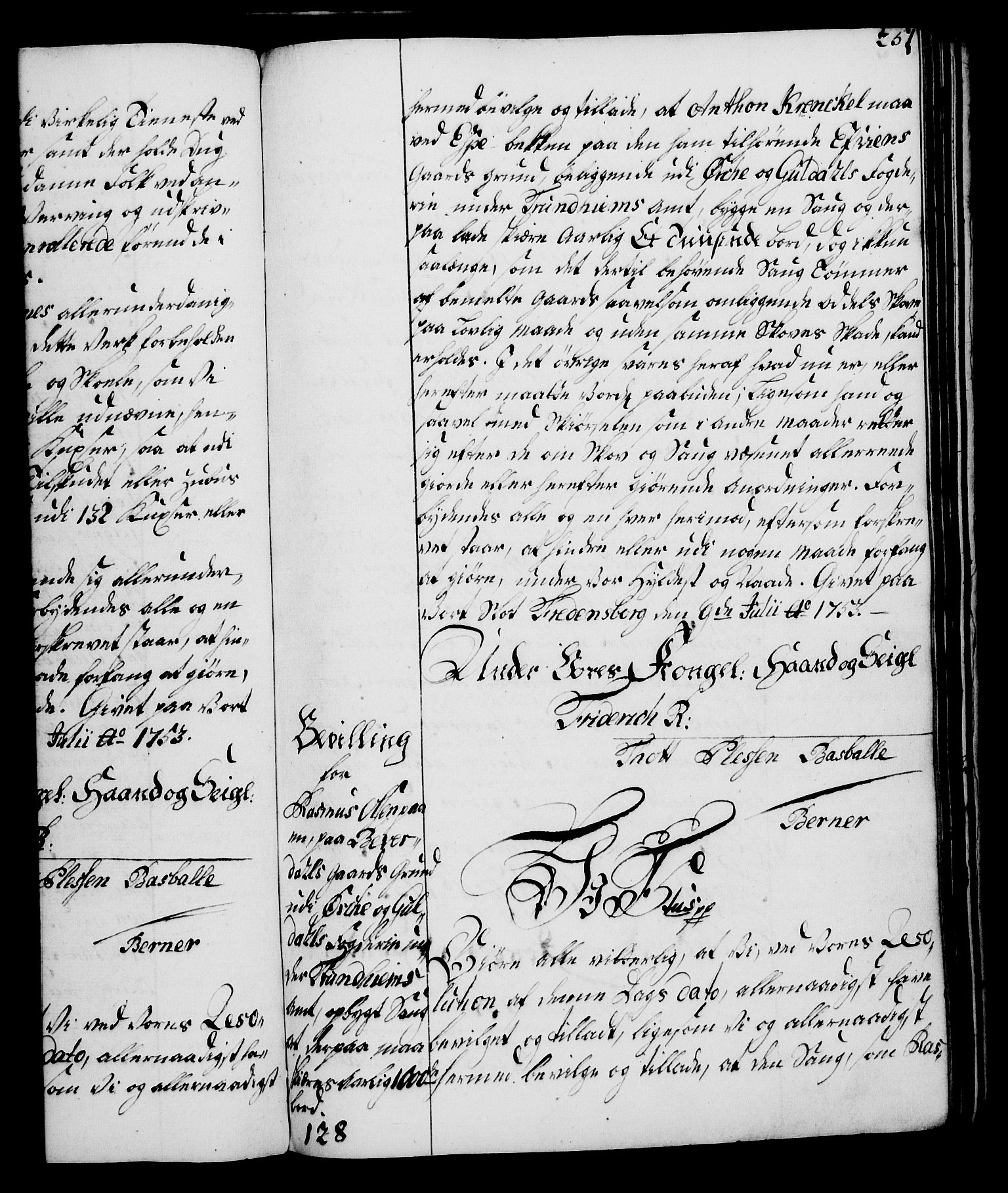 Rentekammeret, Kammerkanselliet, RA/EA-3111/G/Gg/Gga/L0006: Norsk ekspedisjonsprotokoll med register (merket RK 53.6), 1749-1759, p. 251