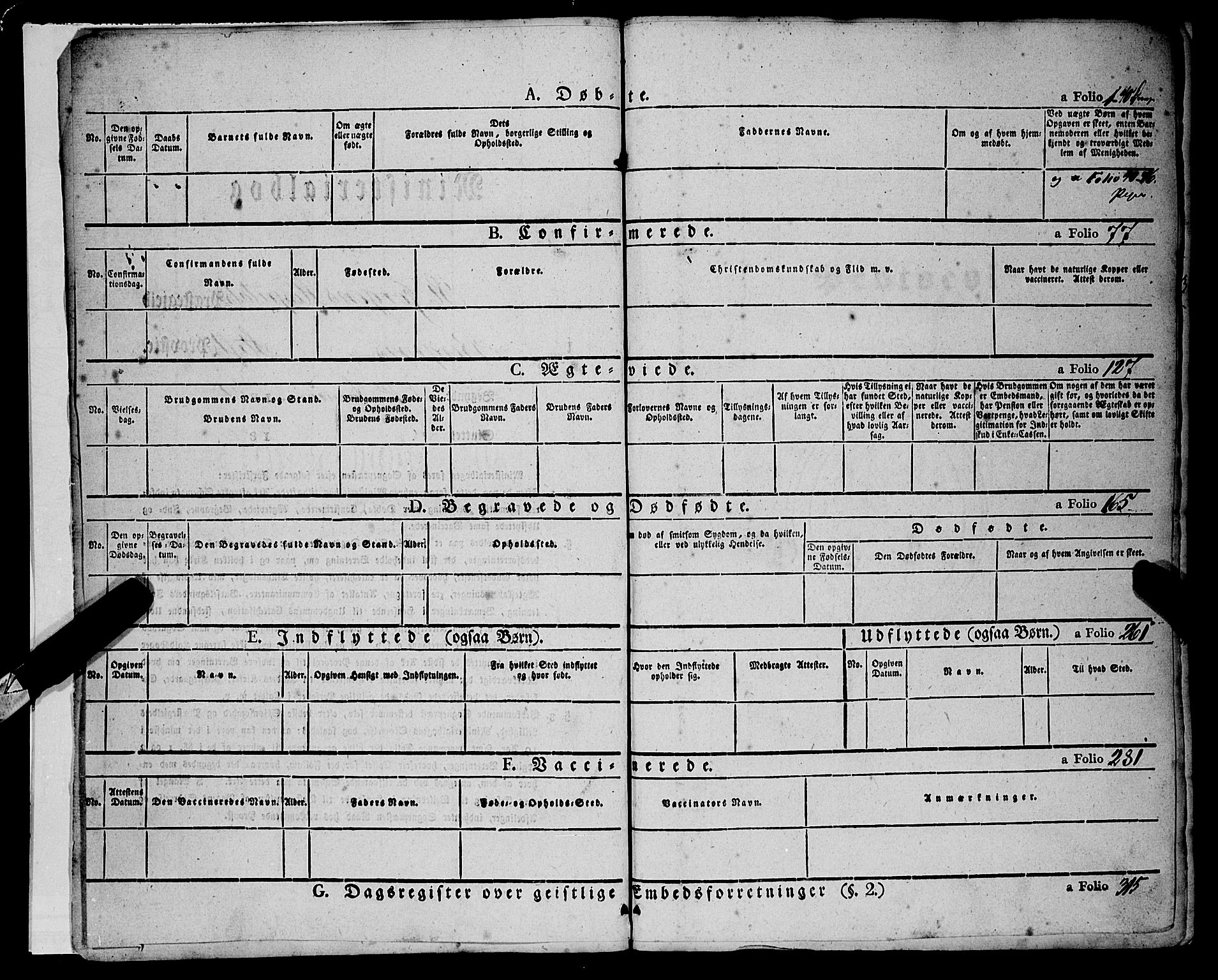 St. Jørgens hospital og Årstad sokneprestembete, AV/SAB-A-99934: Parish register (official) no. A 4, 1844-1863