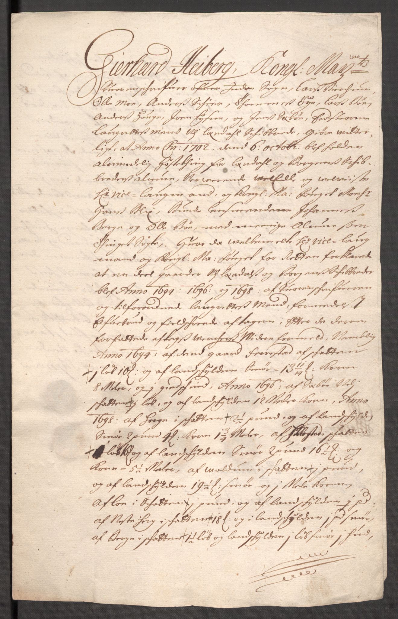 Rentekammeret inntil 1814, Reviderte regnskaper, Fogderegnskap, AV/RA-EA-4092/R52/L3312: Fogderegnskap Sogn, 1702, p. 222