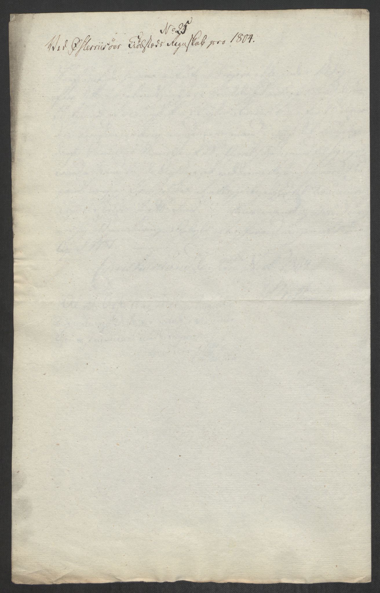 Danske Kanselli 1800-1814, AV/RA-EA-3024/K/Kk/Kka/Kkac/L0236: Kjøpstadregnskap Øster Risør, 1801-1804, p. 1000