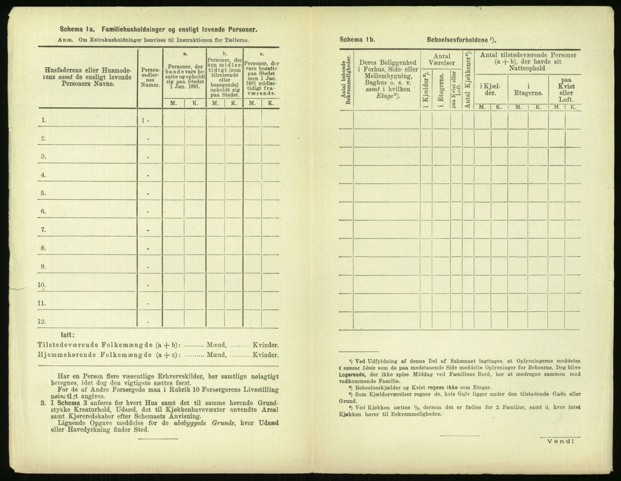 RA, 1891 census for 0301 Kristiania, 1891, p. 167491