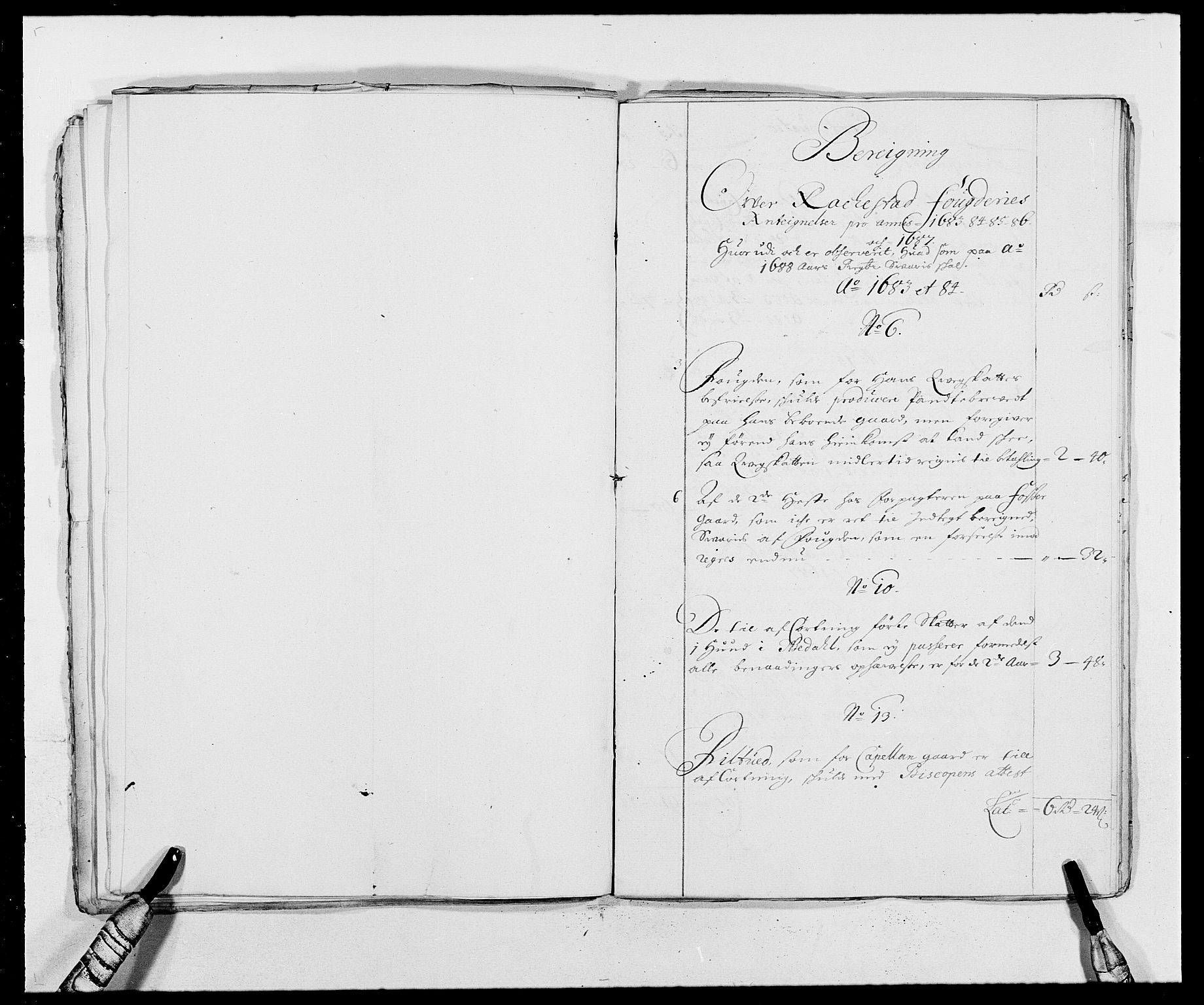 Rentekammeret inntil 1814, Reviderte regnskaper, Fogderegnskap, RA/EA-4092/R05/L0276: Fogderegnskap Rakkestad, 1683-1688, p. 397