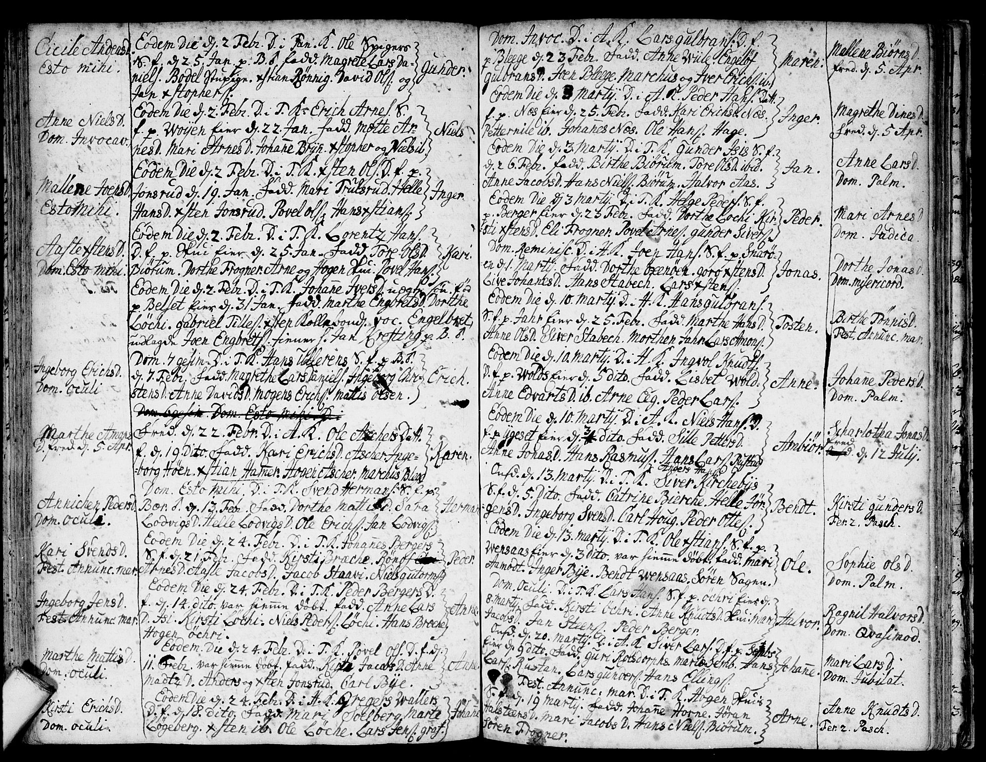 Asker prestekontor Kirkebøker, SAO/A-10256a/F/Fa/L0001: Parish register (official) no. I 1, 1726-1744, p. 79