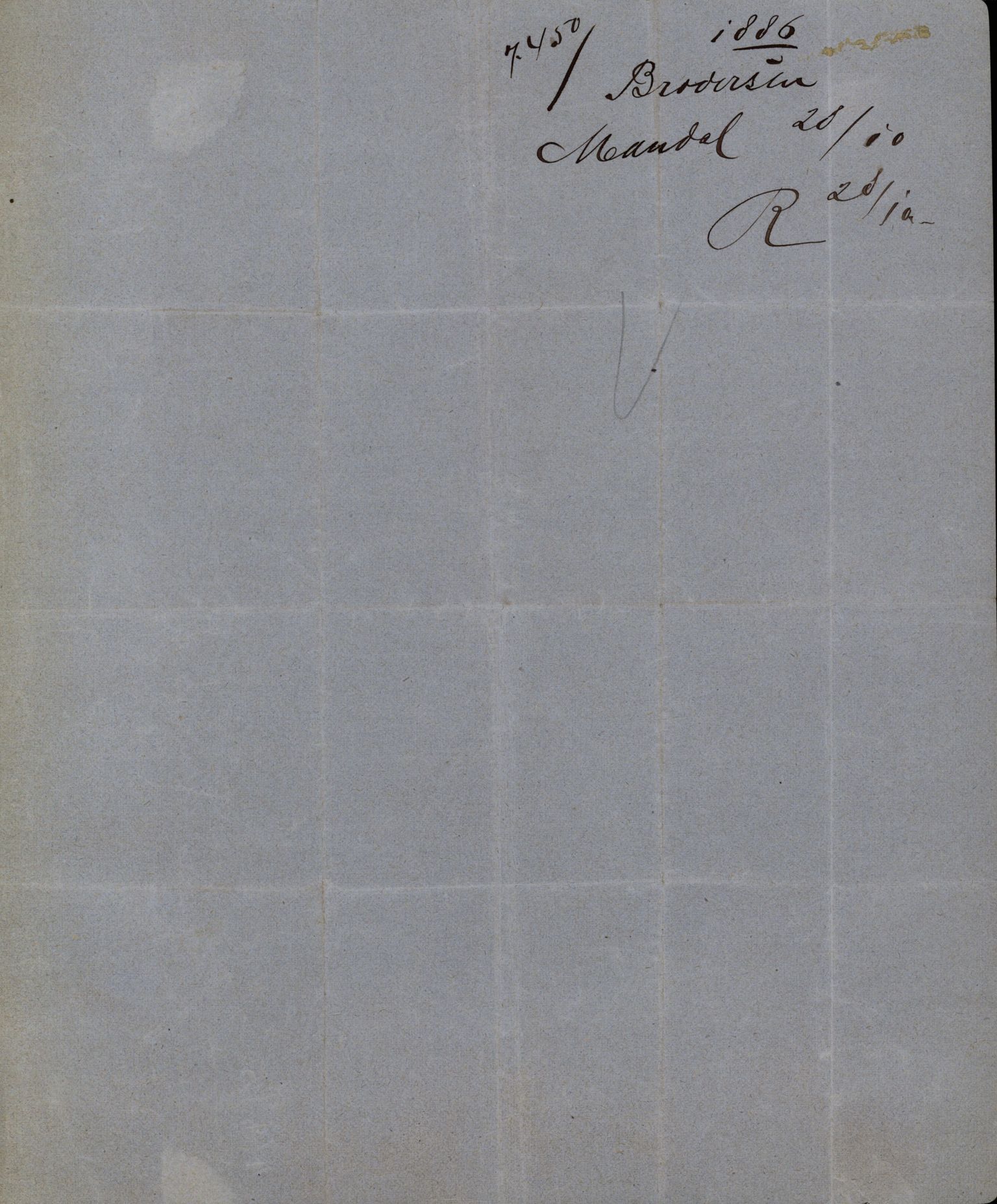 Pa 63 - Østlandske skibsassuranceforening, VEMU/A-1079/G/Ga/L0019/0005: Havaridokumenter / Fridleik, Nordstjernen, Ocean, Olaf Roll, Olaf Kyrre, 1886, p. 37
