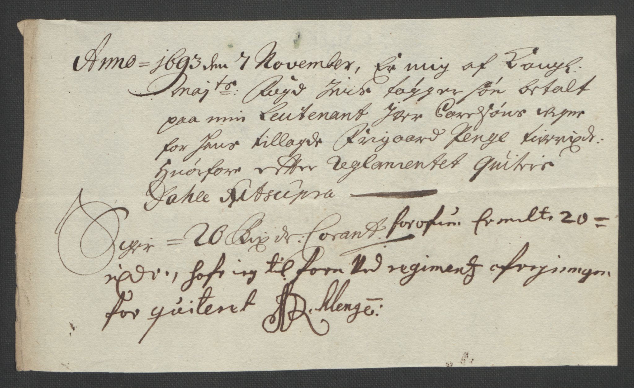 Rentekammeret inntil 1814, Reviderte regnskaper, Fogderegnskap, AV/RA-EA-4092/R53/L3421: Fogderegnskap Sunn- og Nordfjord, 1693-1694, p. 84