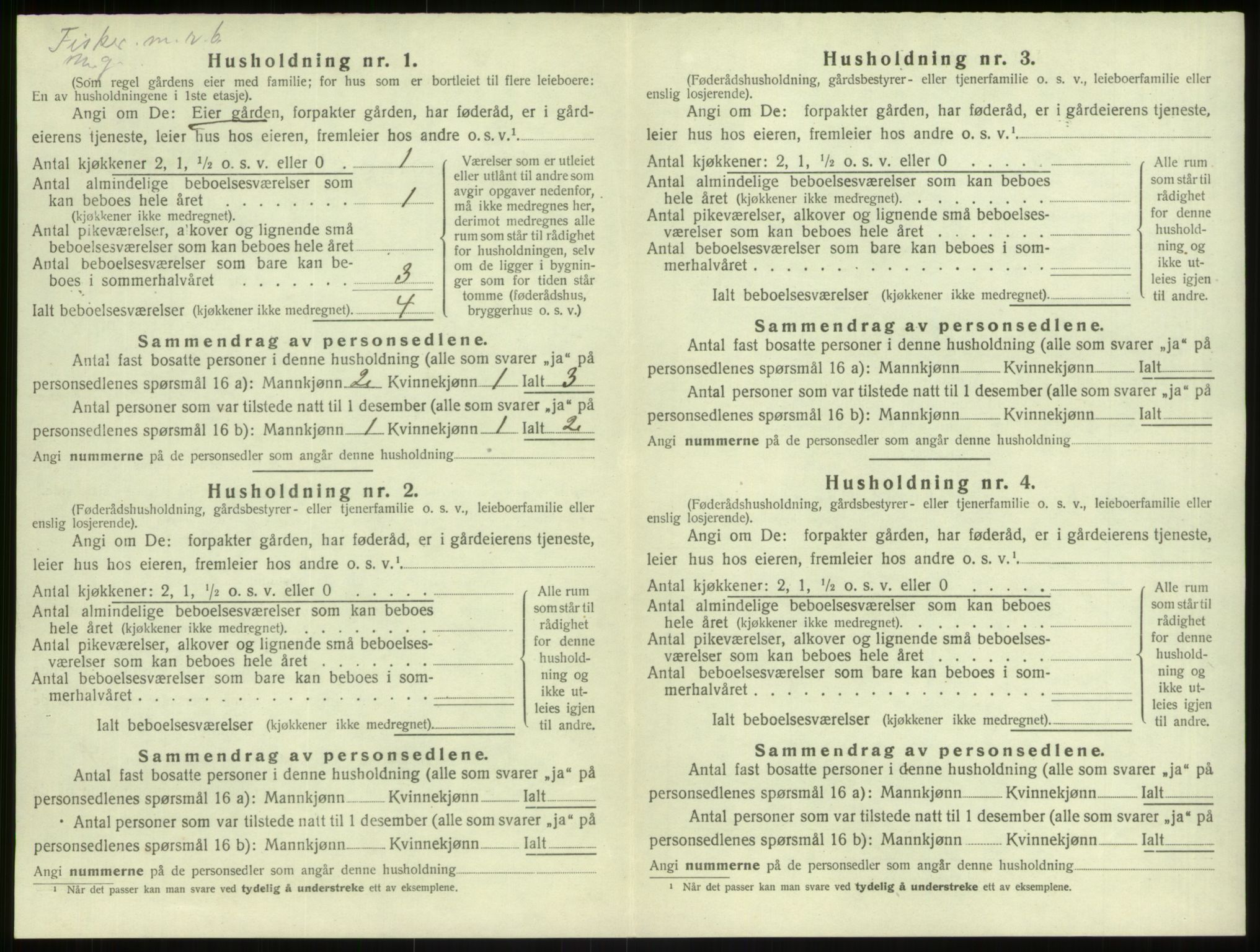 SAB, 1920 census for Herdla, 1920, p. 795