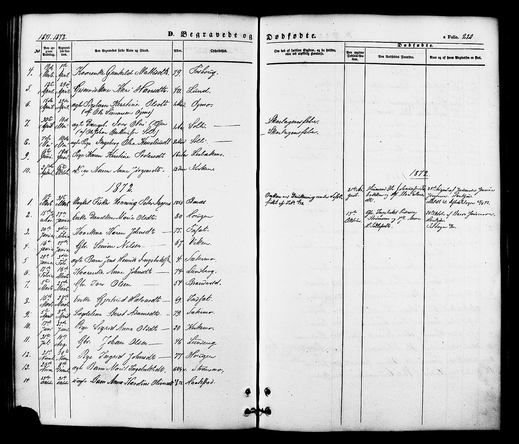 Målselv sokneprestembete, AV/SATØ-S-1311/G/Ga/Gaa/L0008kirke: Parish register (official) no. 8, 1851-1877, p. 220