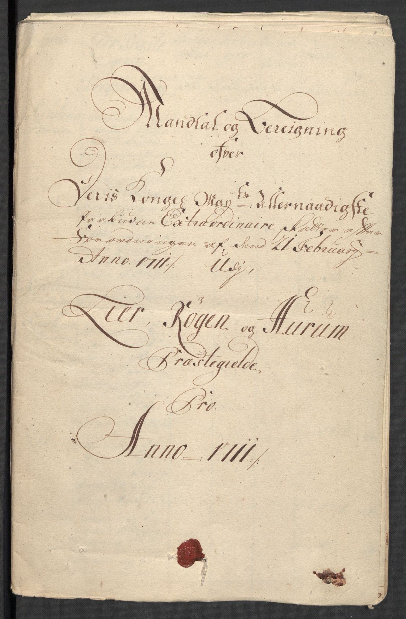 Rentekammeret inntil 1814, Reviderte regnskaper, Fogderegnskap, RA/EA-4092/R31/L1706: Fogderegnskap Hurum, Røyken, Eiker, Lier og Buskerud, 1711, p. 160