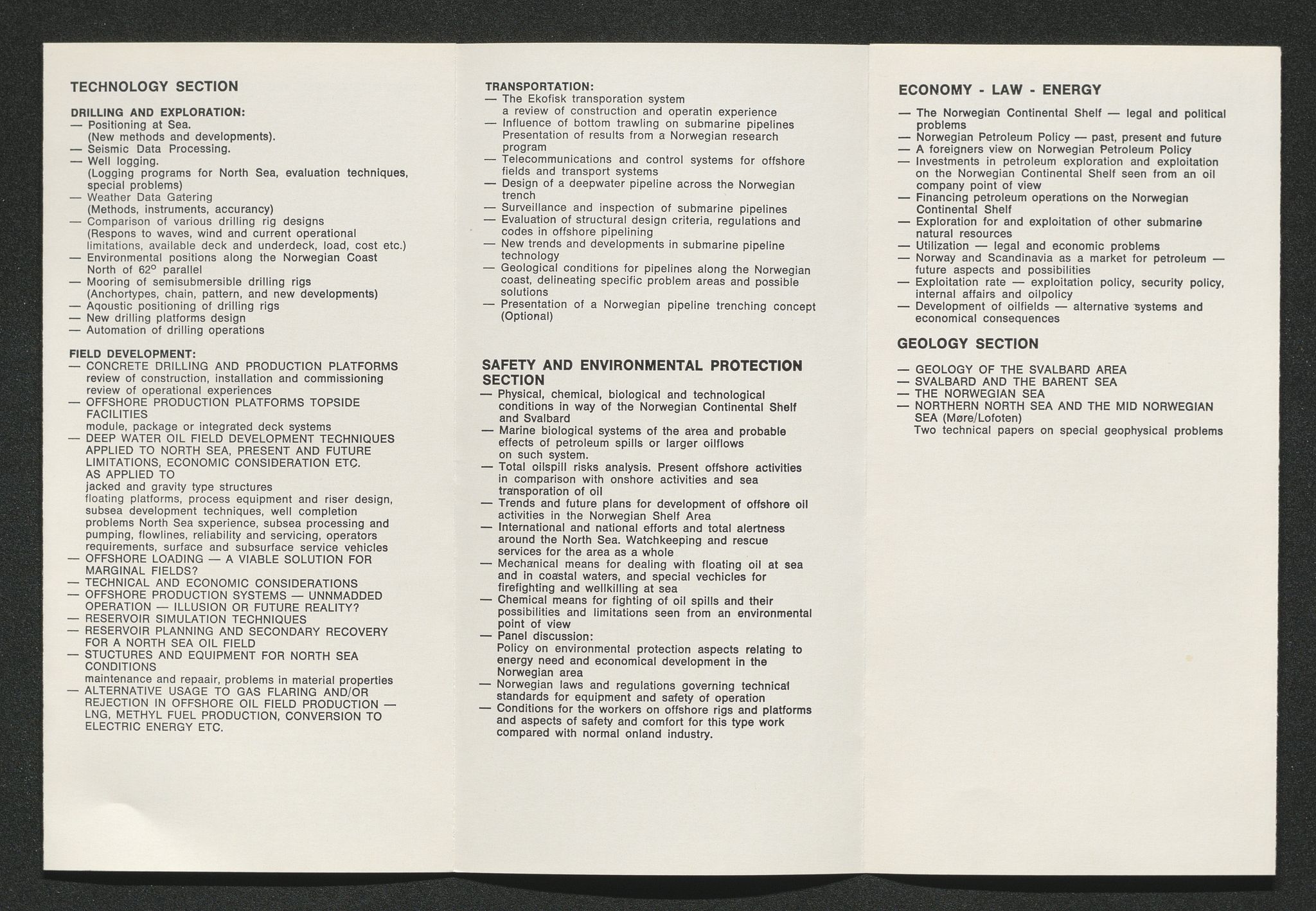 Pa 1716 - Stiftelsen Offshore Northern Seas, AV/SAST-A-102319/X/Xc/L0001: Invitasjonspakker ONS 74 og ONS 76, 1974-1976, p. 139