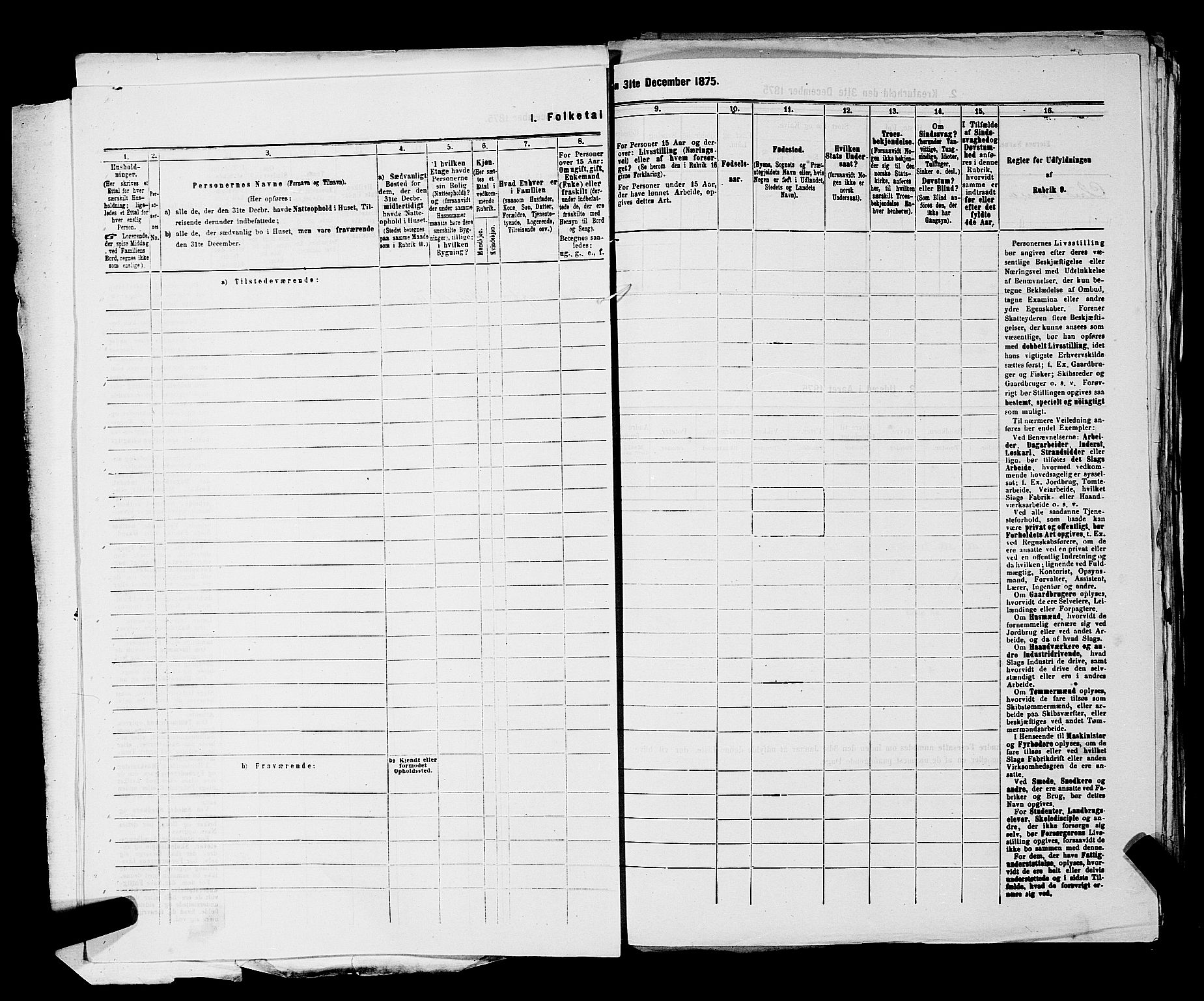 RA, 1875 census for 0301 Kristiania, 1875, p. 1256