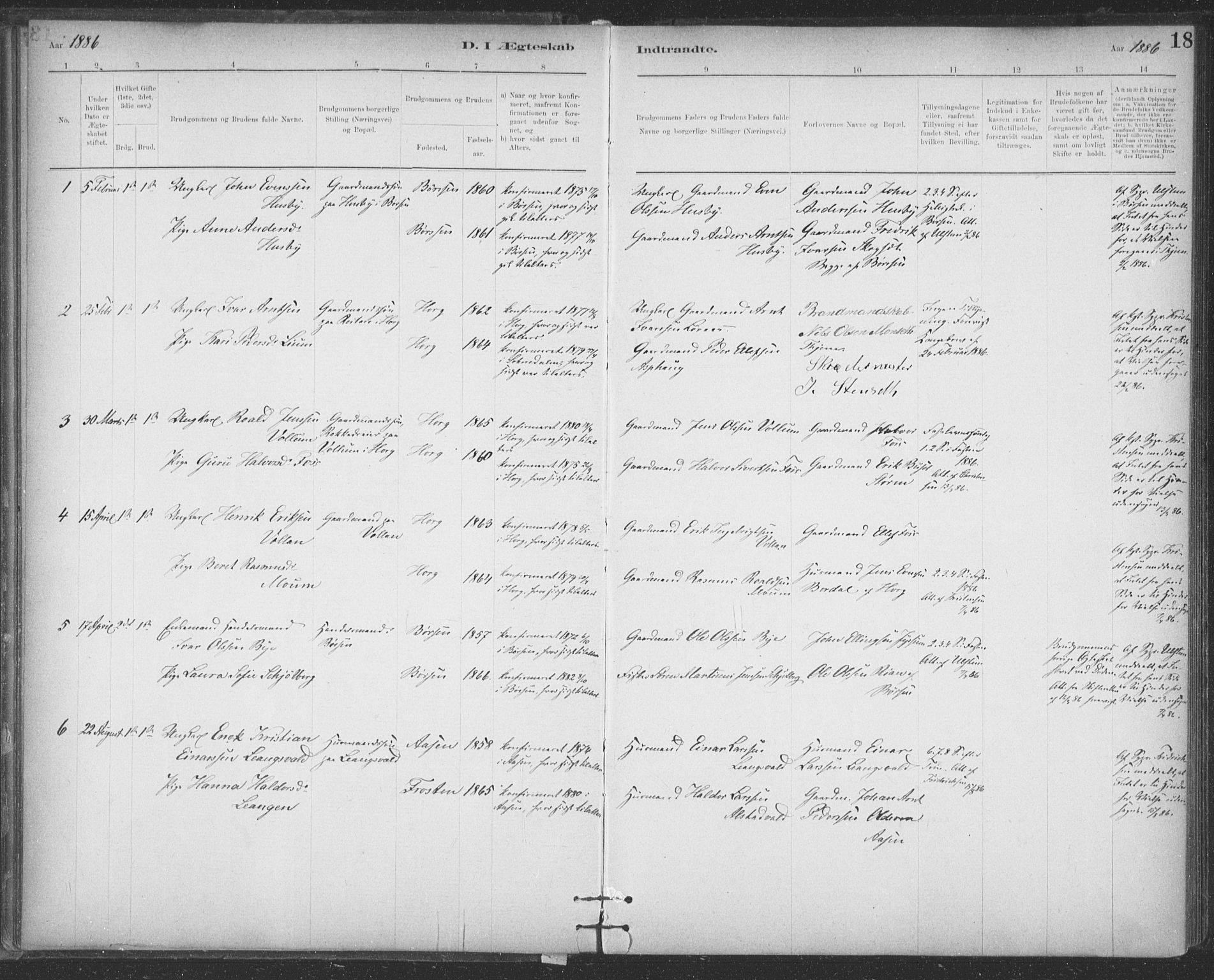 Ministerialprotokoller, klokkerbøker og fødselsregistre - Sør-Trøndelag, SAT/A-1456/623/L0470: Parish register (official) no. 623A04, 1884-1938, p. 18