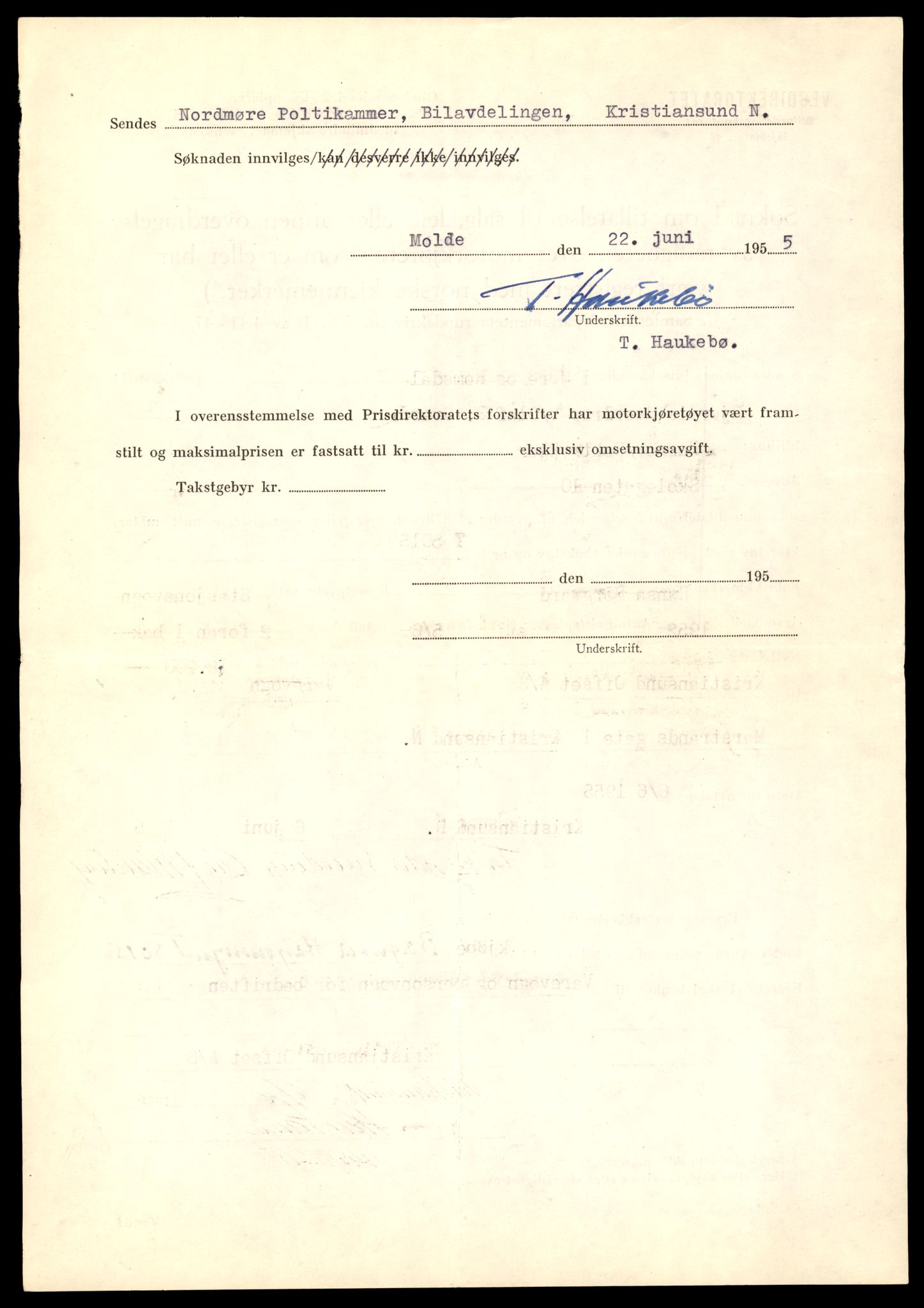 Møre og Romsdal vegkontor - Ålesund trafikkstasjon, AV/SAT-A-4099/F/Fe/L0049: Registreringskort for kjøretøy T 14864 - T 18613, 1927-1998, p. 3040