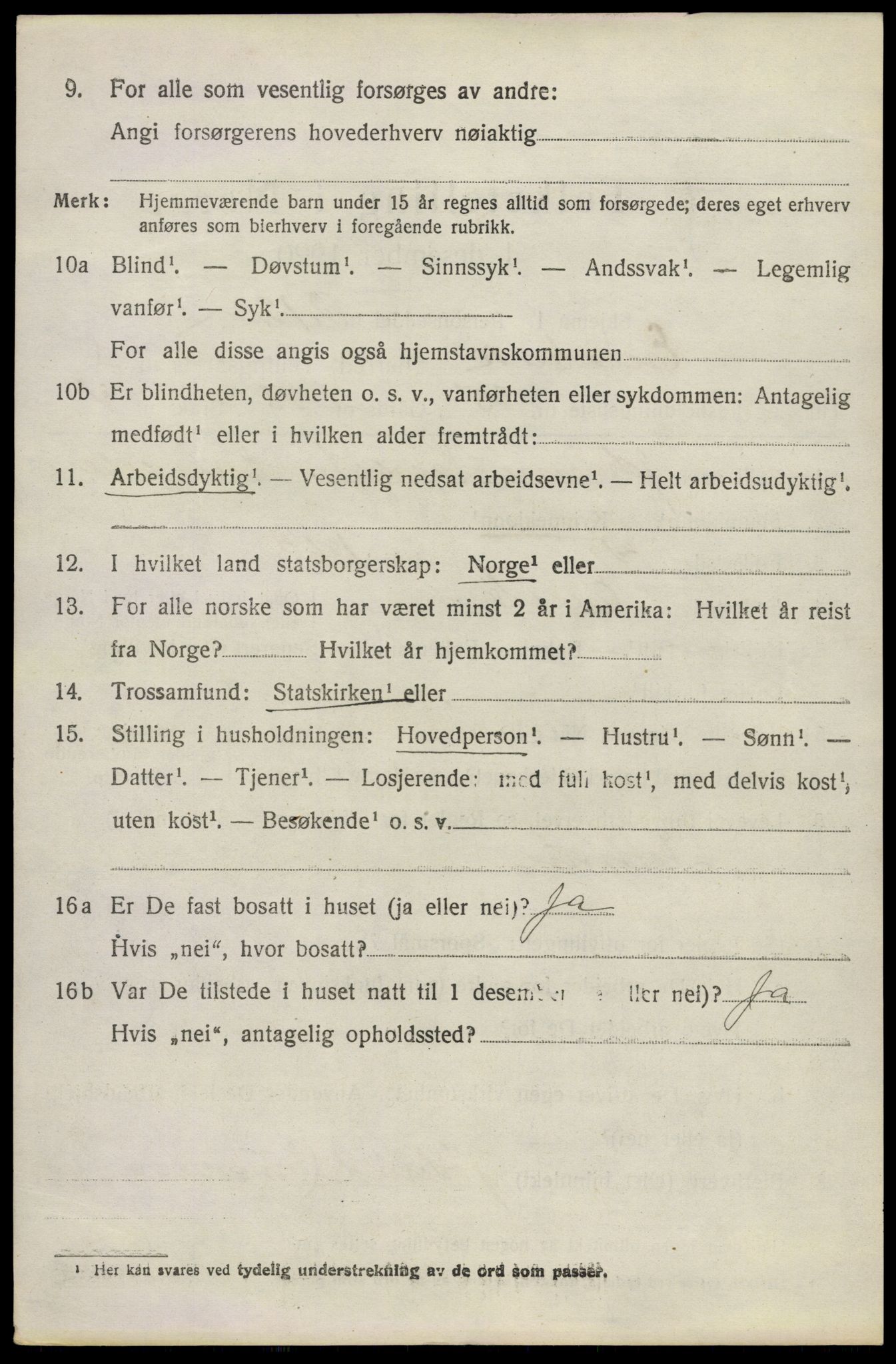 SAO, 1920 census for Enebakk, 1920, p. 4476