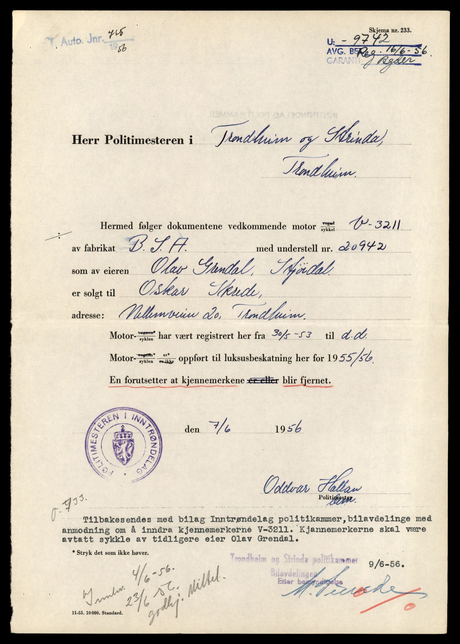 Møre og Romsdal vegkontor - Ålesund trafikkstasjon, AV/SAT-A-4099/F/Fe/L0039: Registreringskort for kjøretøy T 13361 - T 13530, 1927-1998, p. 1980